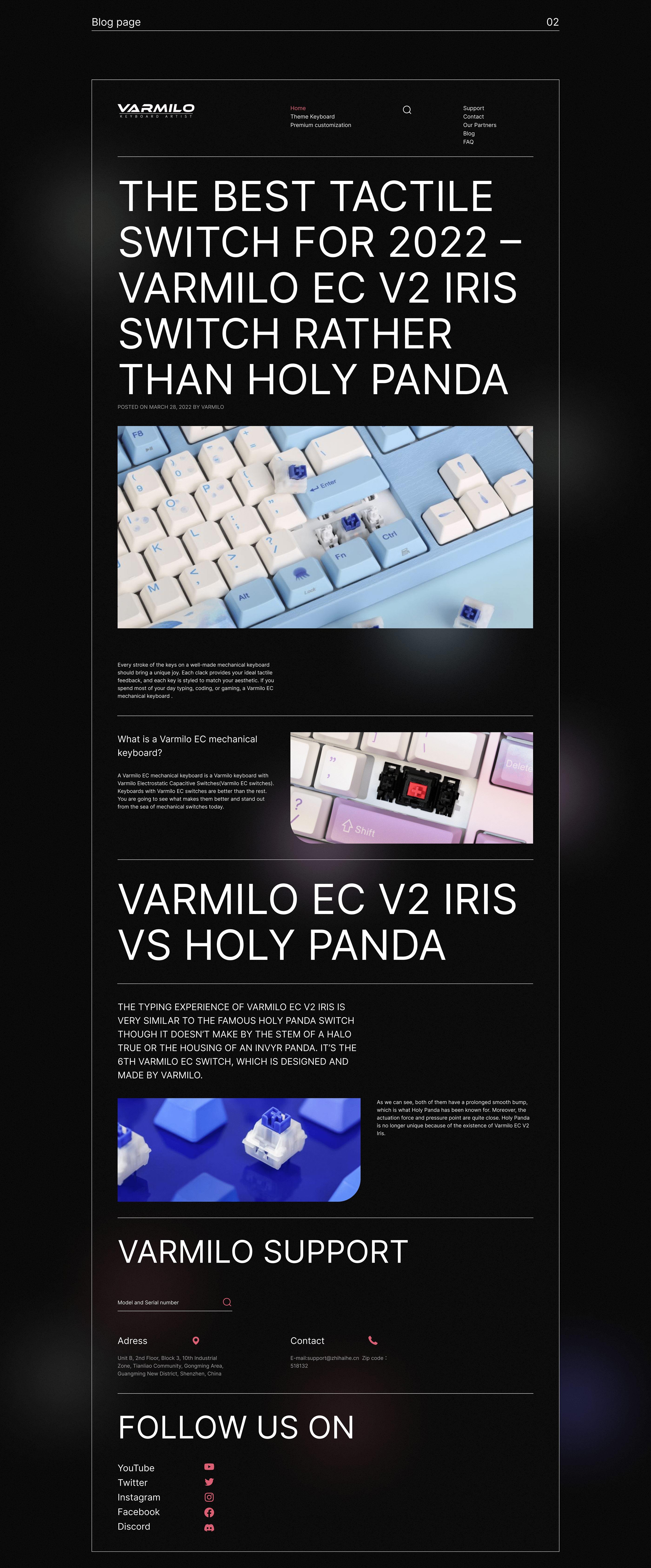 Varmilo project — Изображение №5 — Интерфейсы, Графика на Dprofile