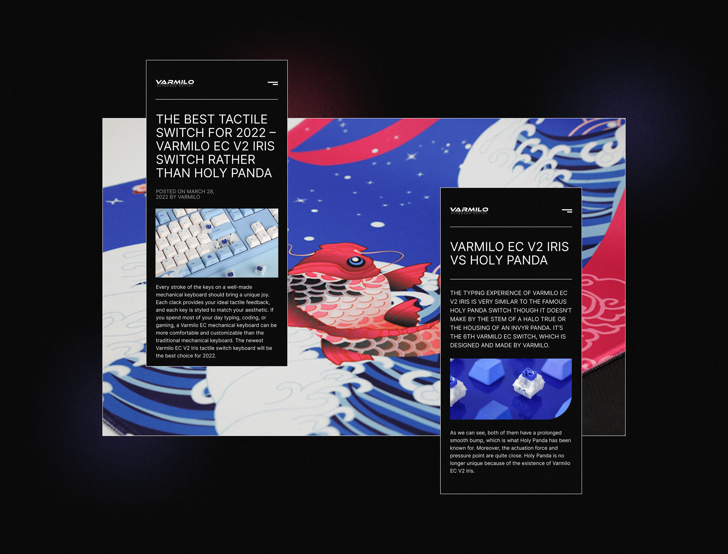 Varmilo project — Изображение №6 — Интерфейсы, Графика на Dprofile