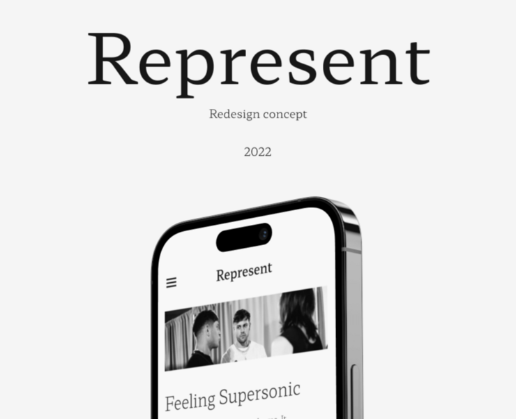 Represent clothing — Интерфейсы, Графика на Dprofile