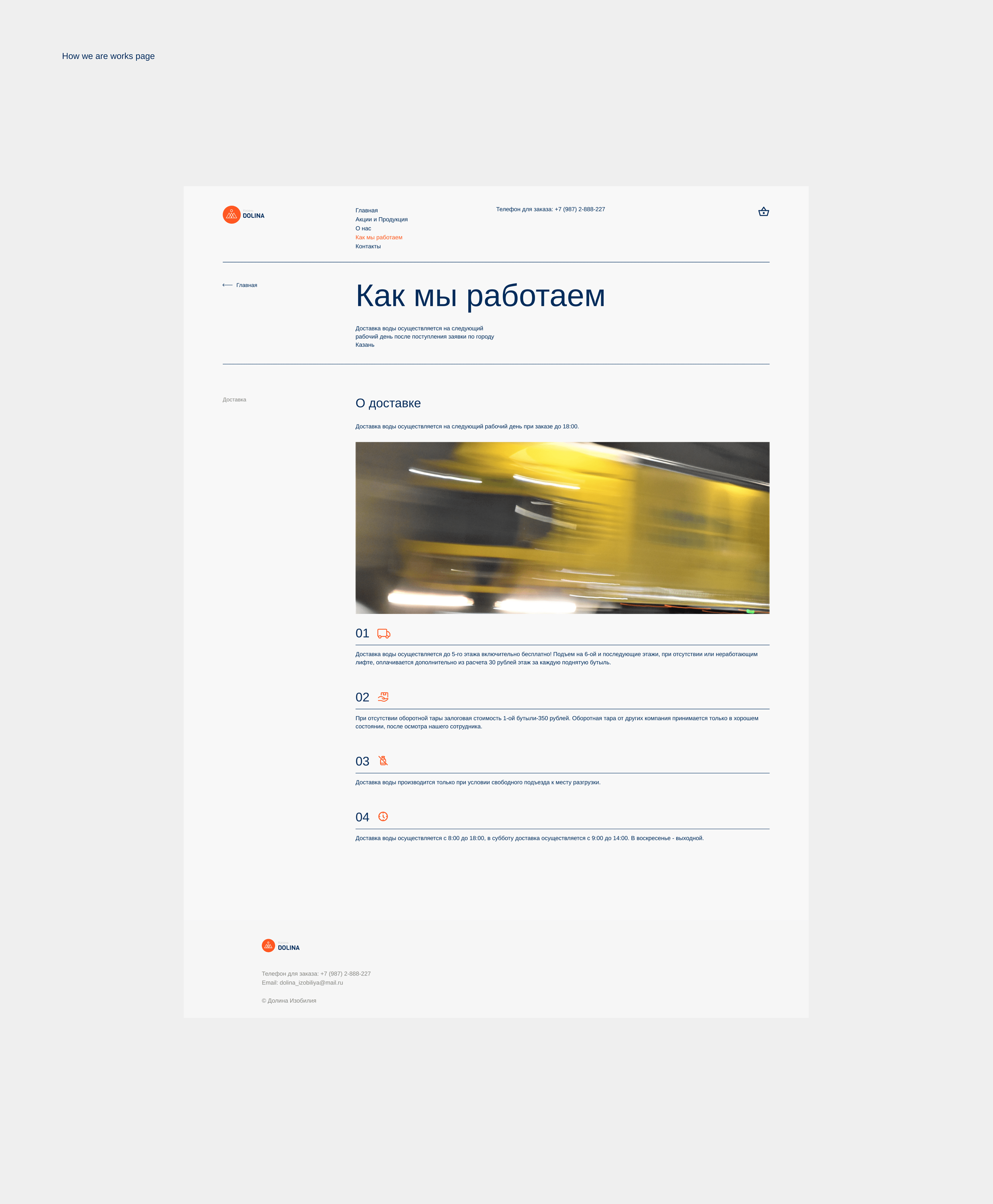 Water delivery site — Изображение №8 — Интерфейсы, Графика на Dprofile