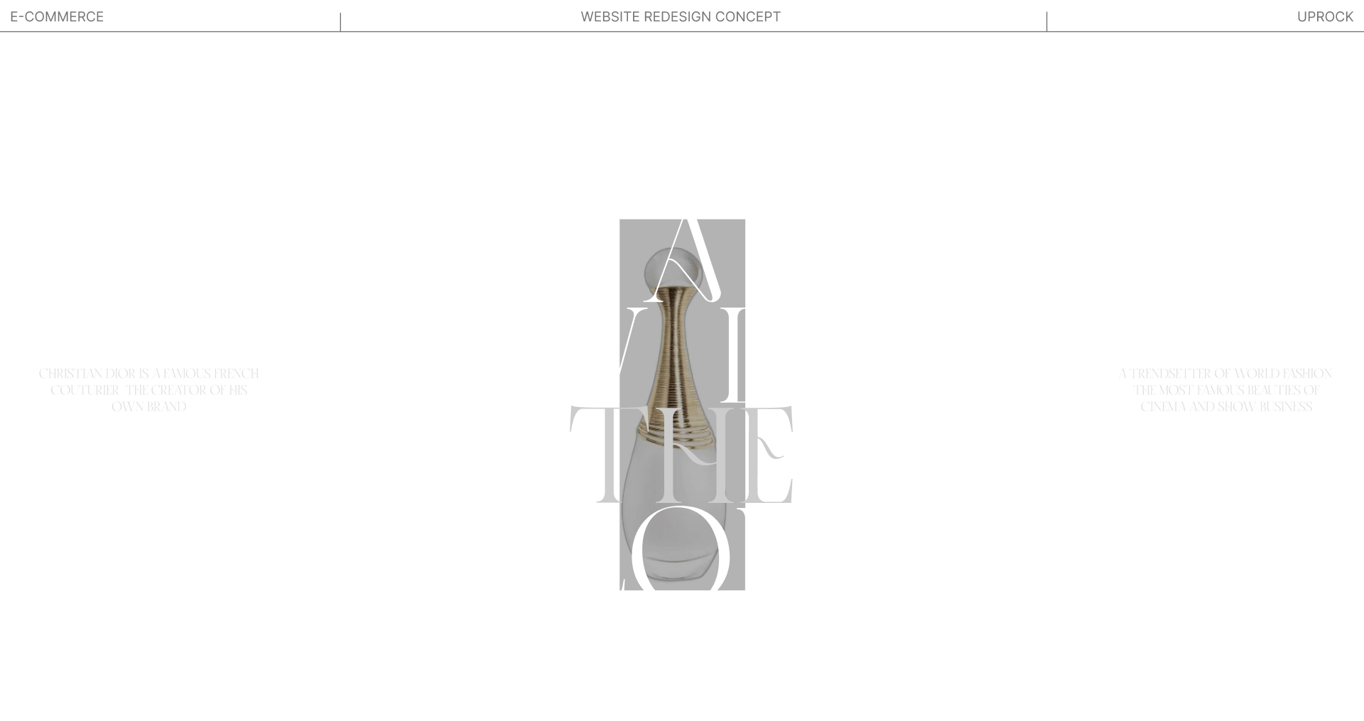Christian Dior E-commerce redesign — Изображение №1 — Интерфейсы, Брендинг на Dprofile