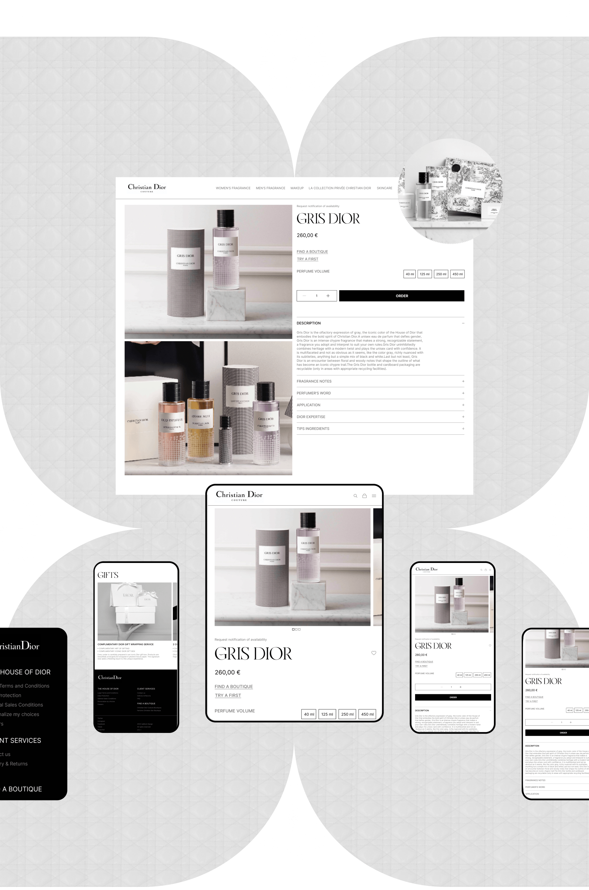 Christian Dior E-commerce redesign — Изображение №6 — Интерфейсы, Брендинг на Dprofile