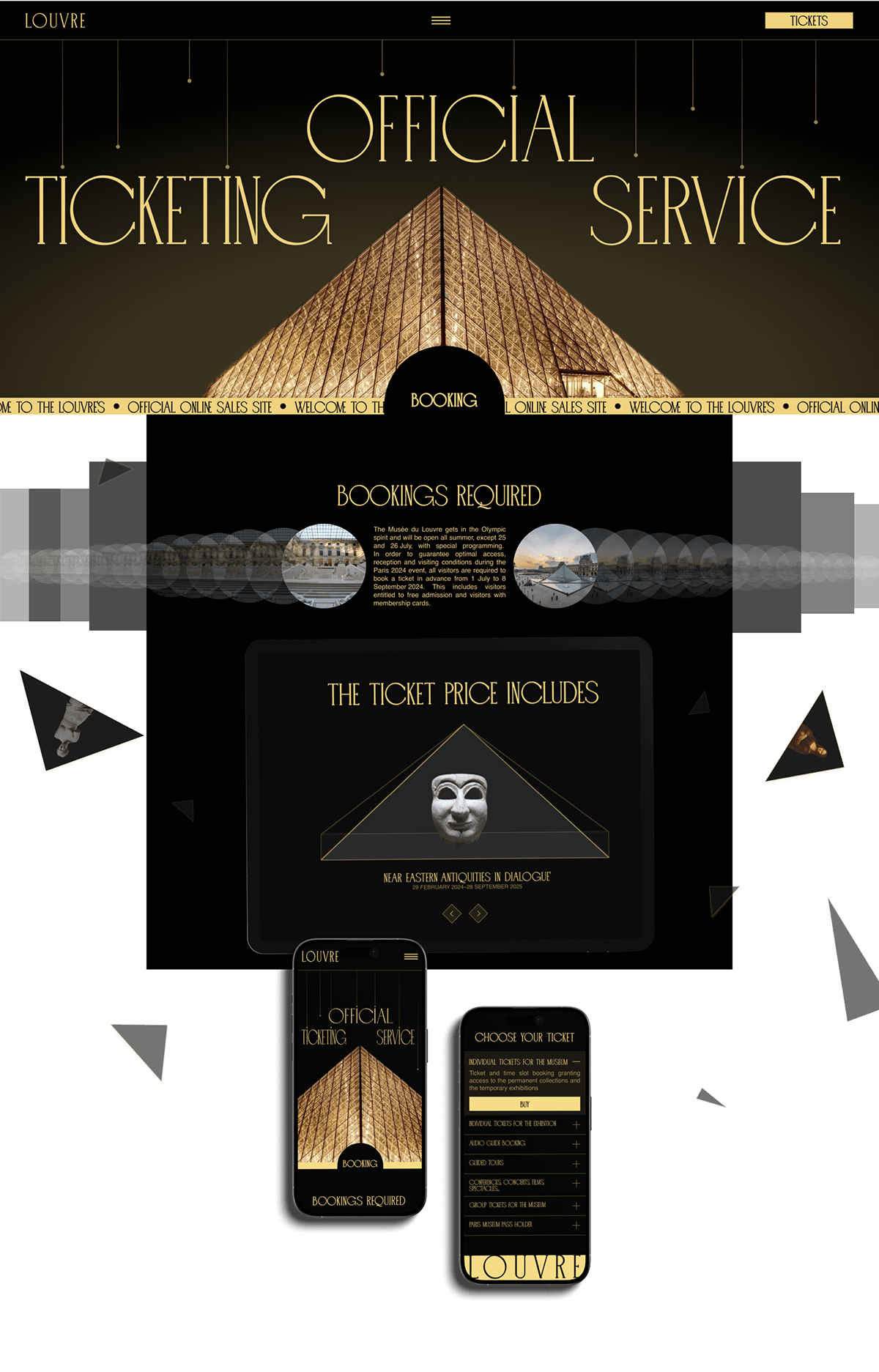 Louvre — Изображение №11 — Интерфейсы, Брендинг на Dprofile