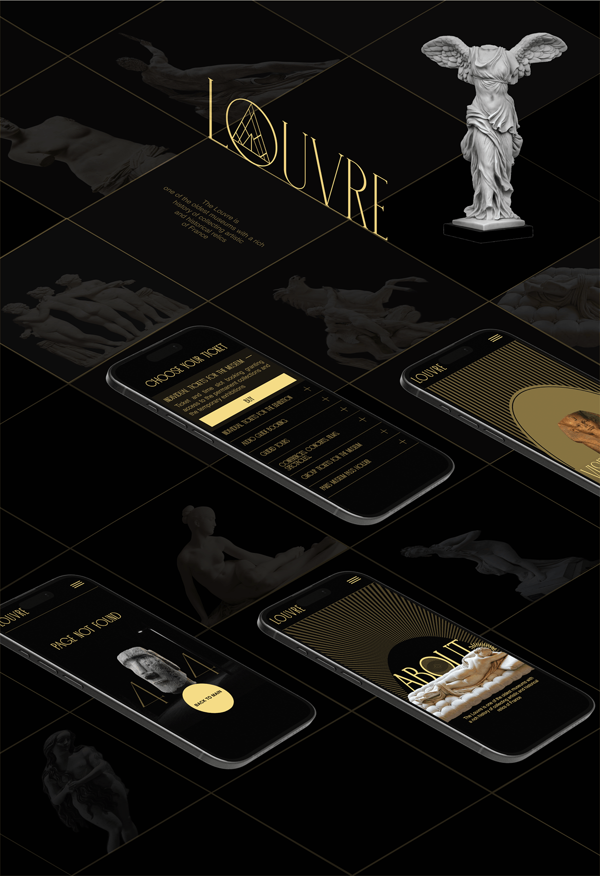 Louvre — Изображение №10 — Интерфейсы, Брендинг на Dprofile