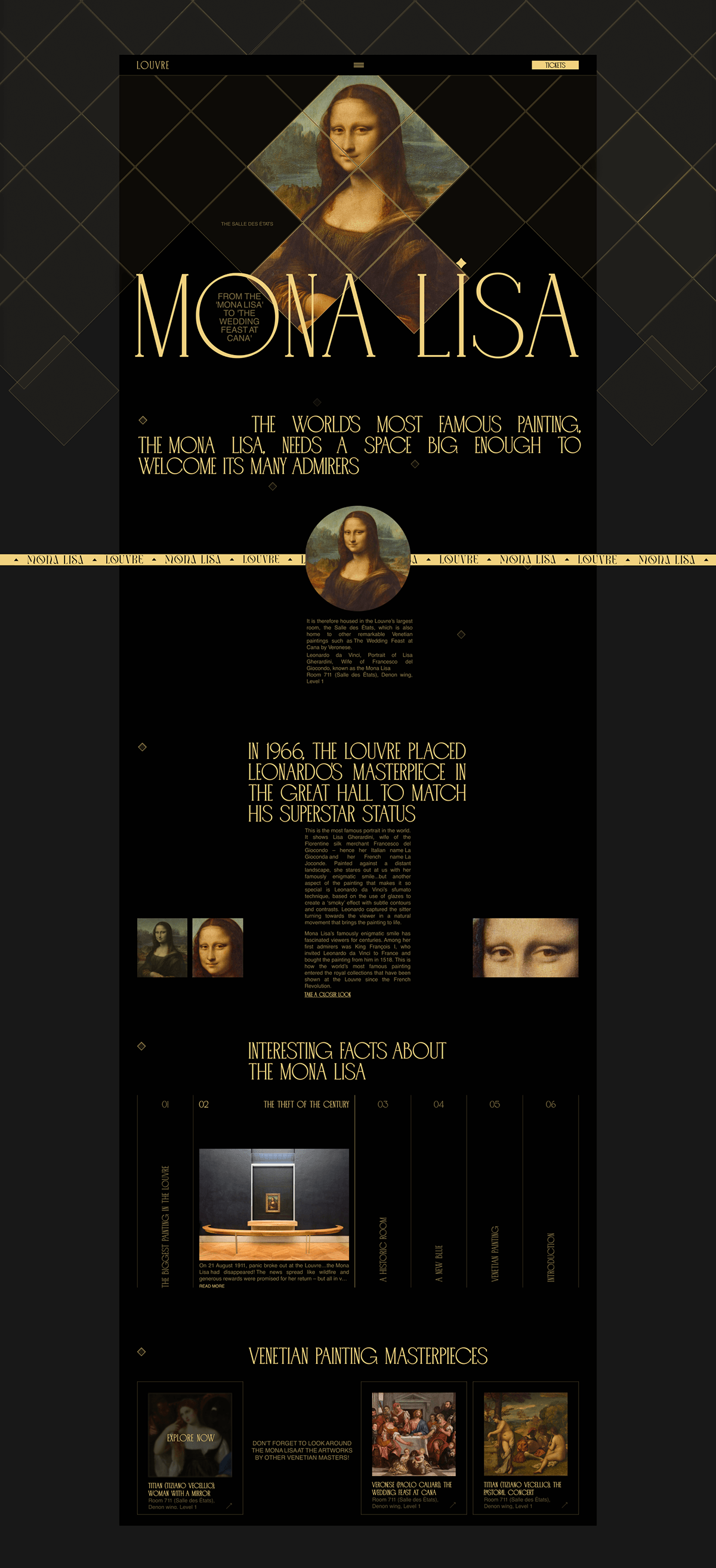 Louvre — Изображение №4 — Интерфейсы, Брендинг на Dprofile