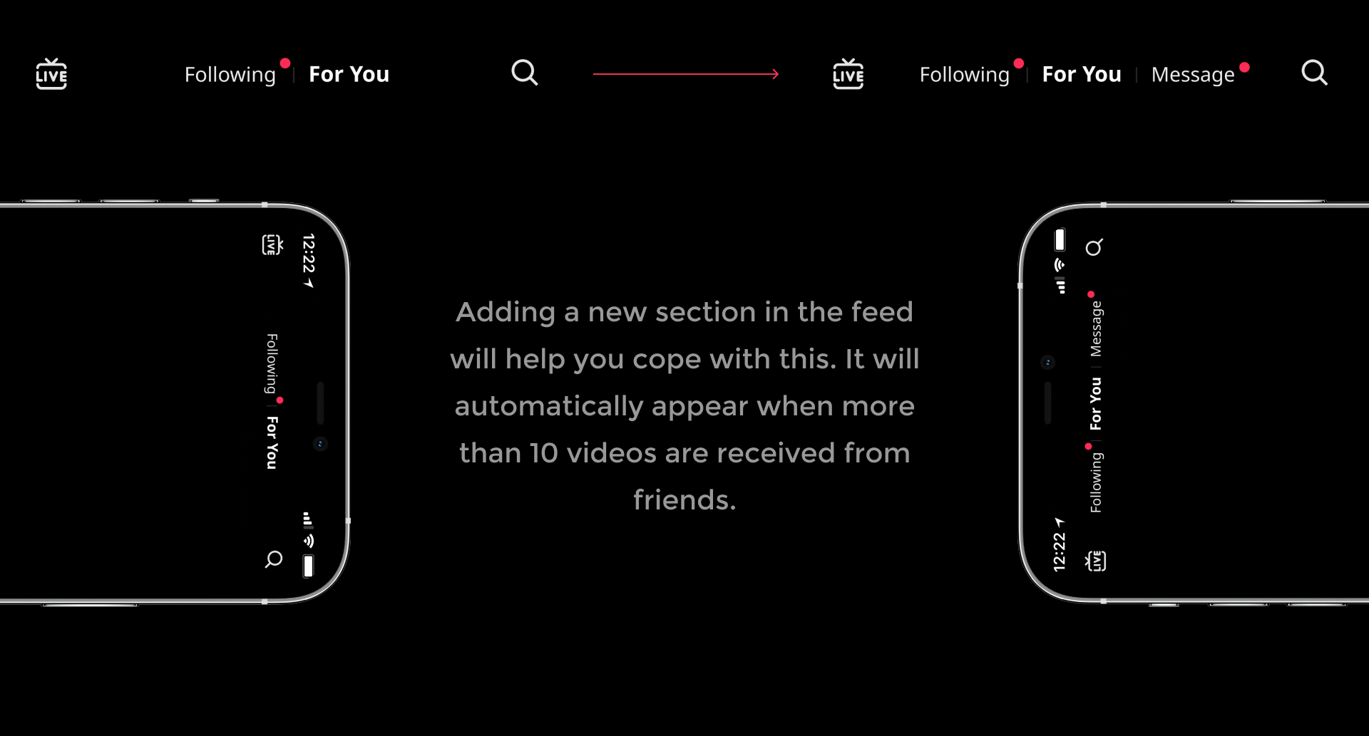 TikTok: New feature (UX/UI) — Изображение №3 — Интерфейсы на Dprofile