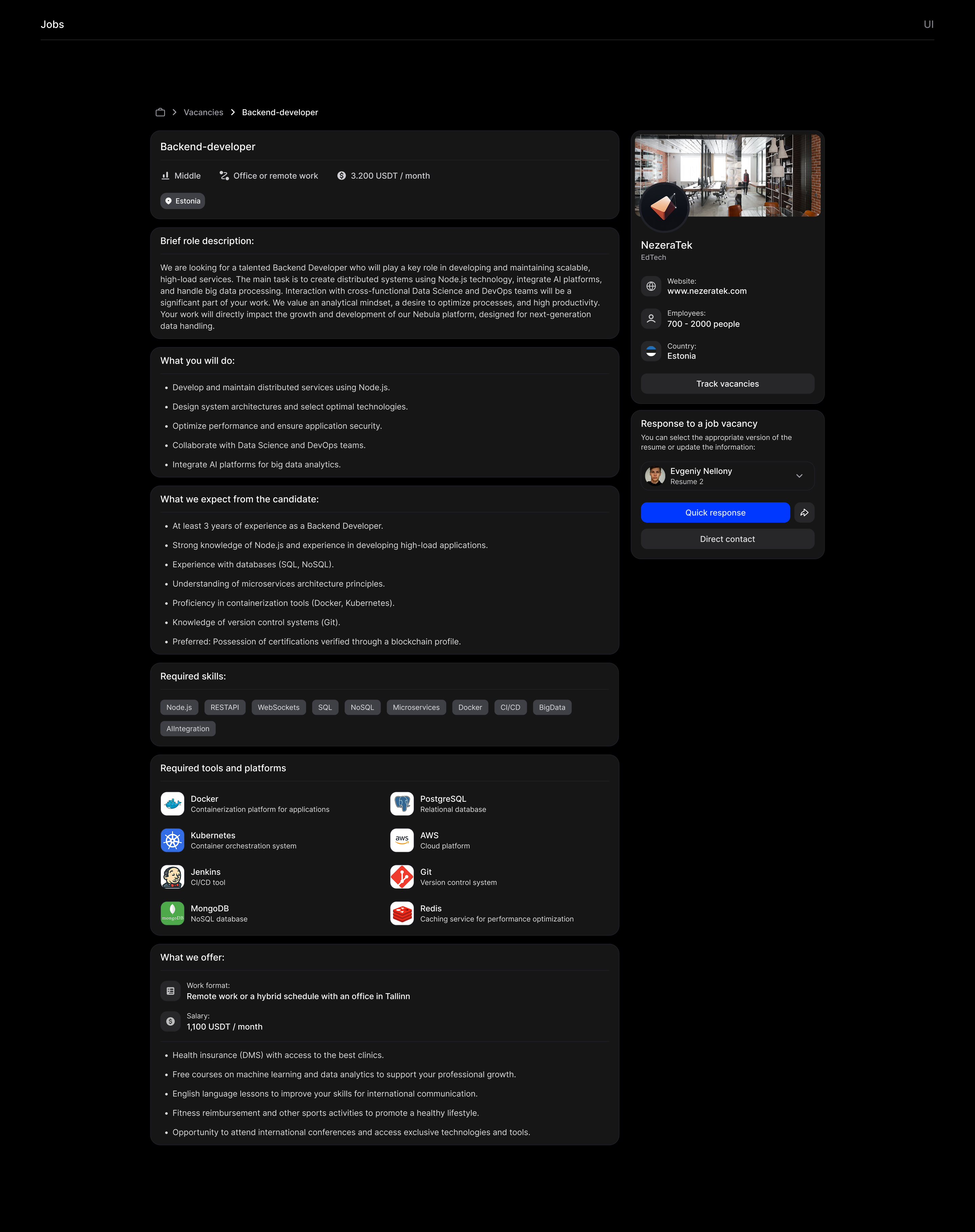 MYTI | All-in-One IT Social Network | Web UX/UI Design — Изображение №10 — Интерфейсы на Dprofile