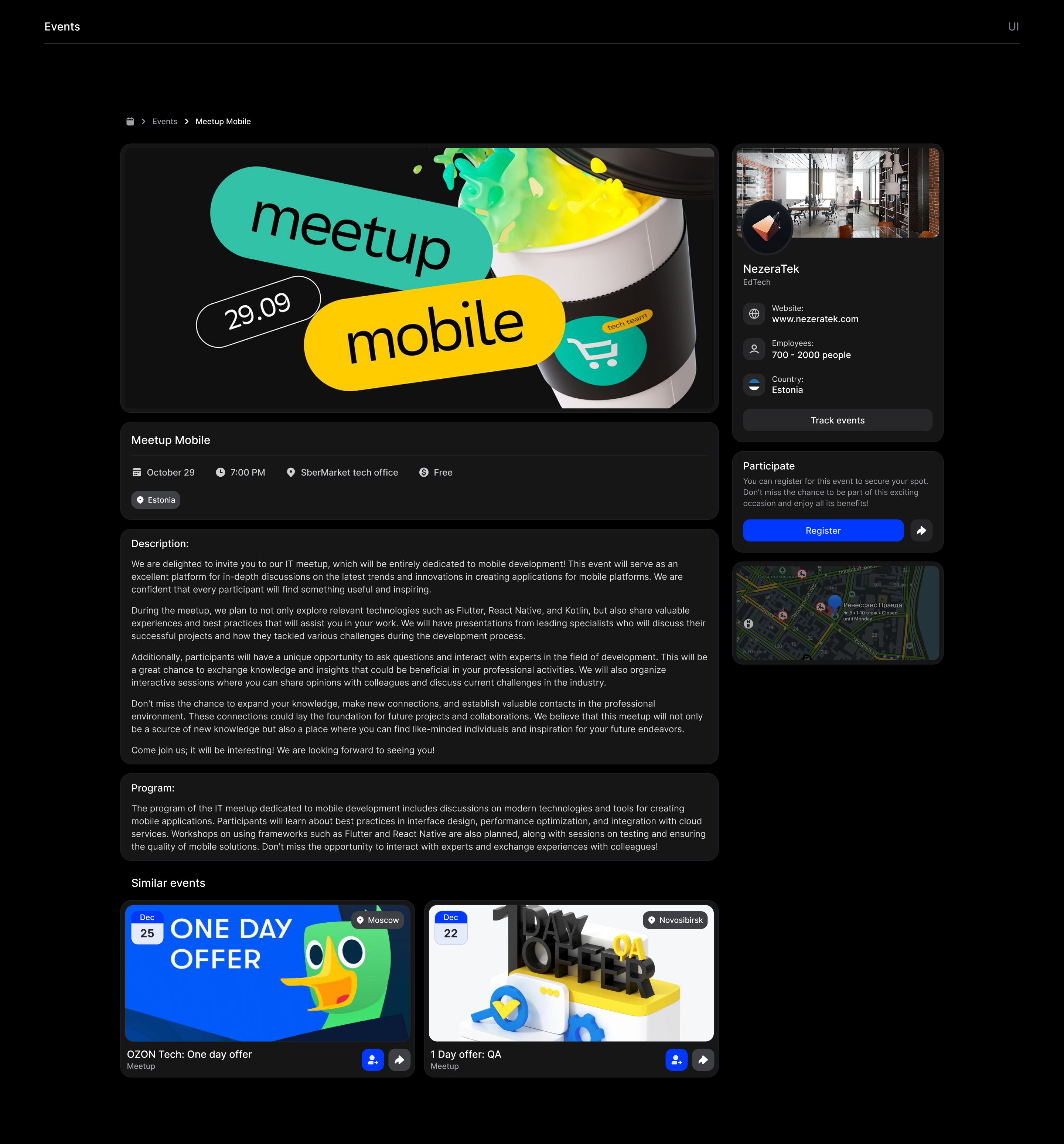 MYTI | All-in-One IT Social Network | Web UX/UI Design — Изображение №7 — Интерфейсы на Dprofile