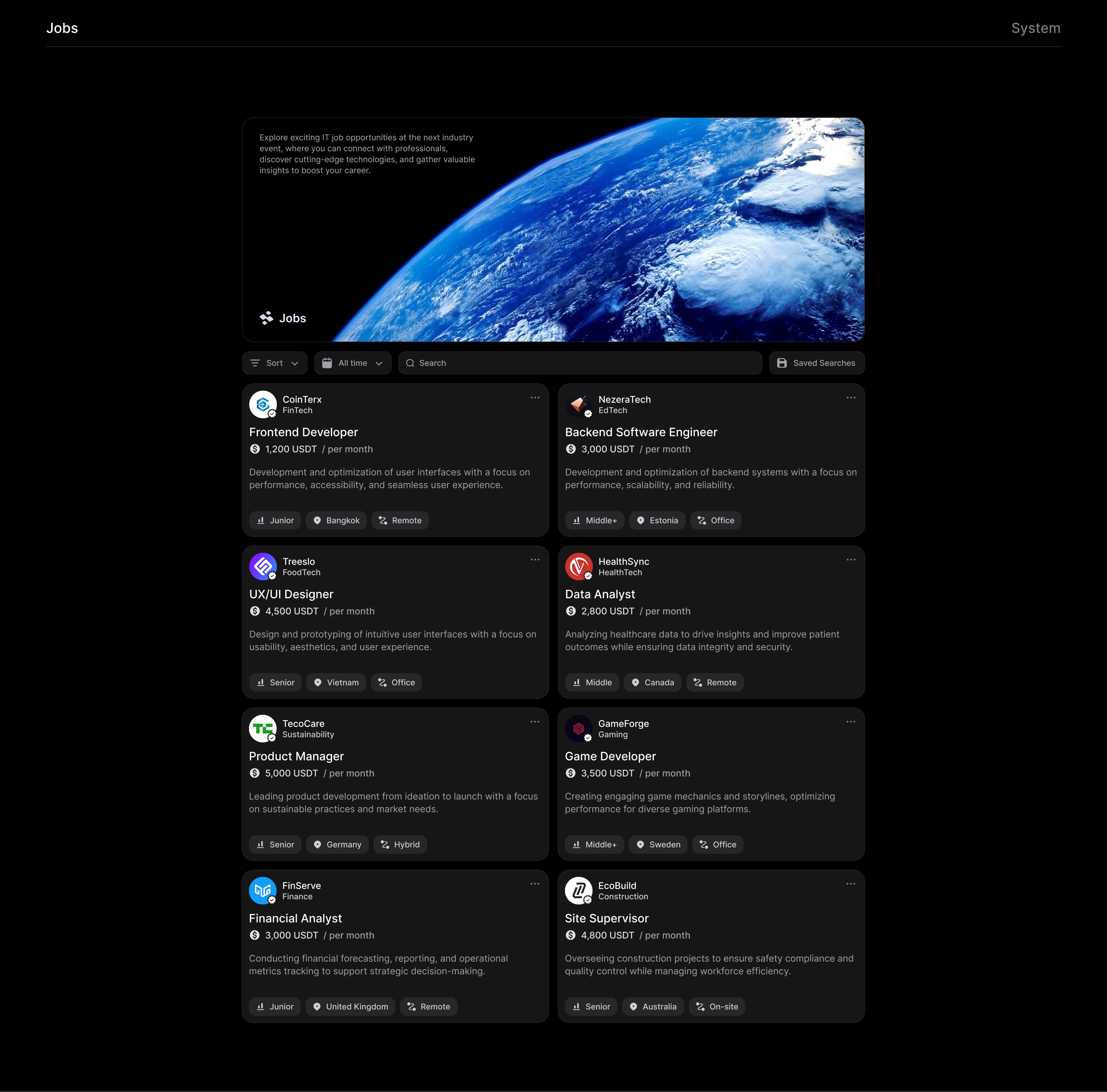 MYTI | All-in-One IT Social Network | Web UX/UI Design — Изображение №9 — Интерфейсы на Dprofile