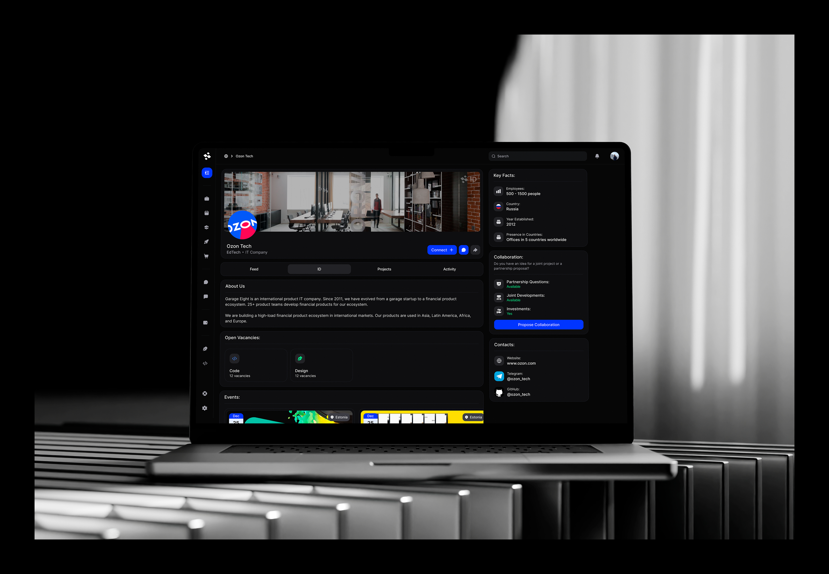 MYTI | All-in-One IT Social Network | Web UX/UI Design — Изображение №3 — Интерфейсы на Dprofile