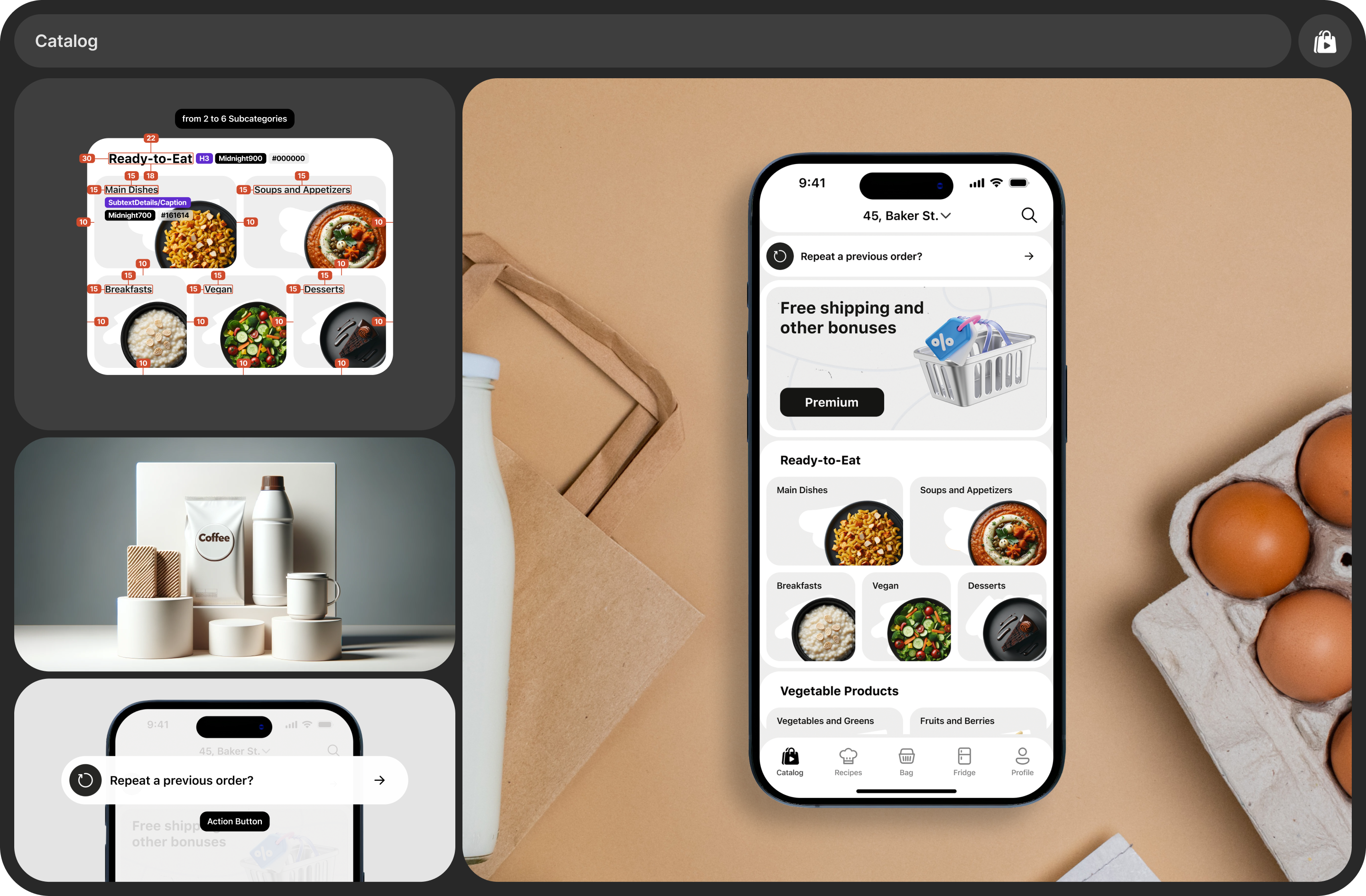Revot | FoodTech (Culinary & Delivery) — Изображение №3 — Интерфейсы на Dprofile