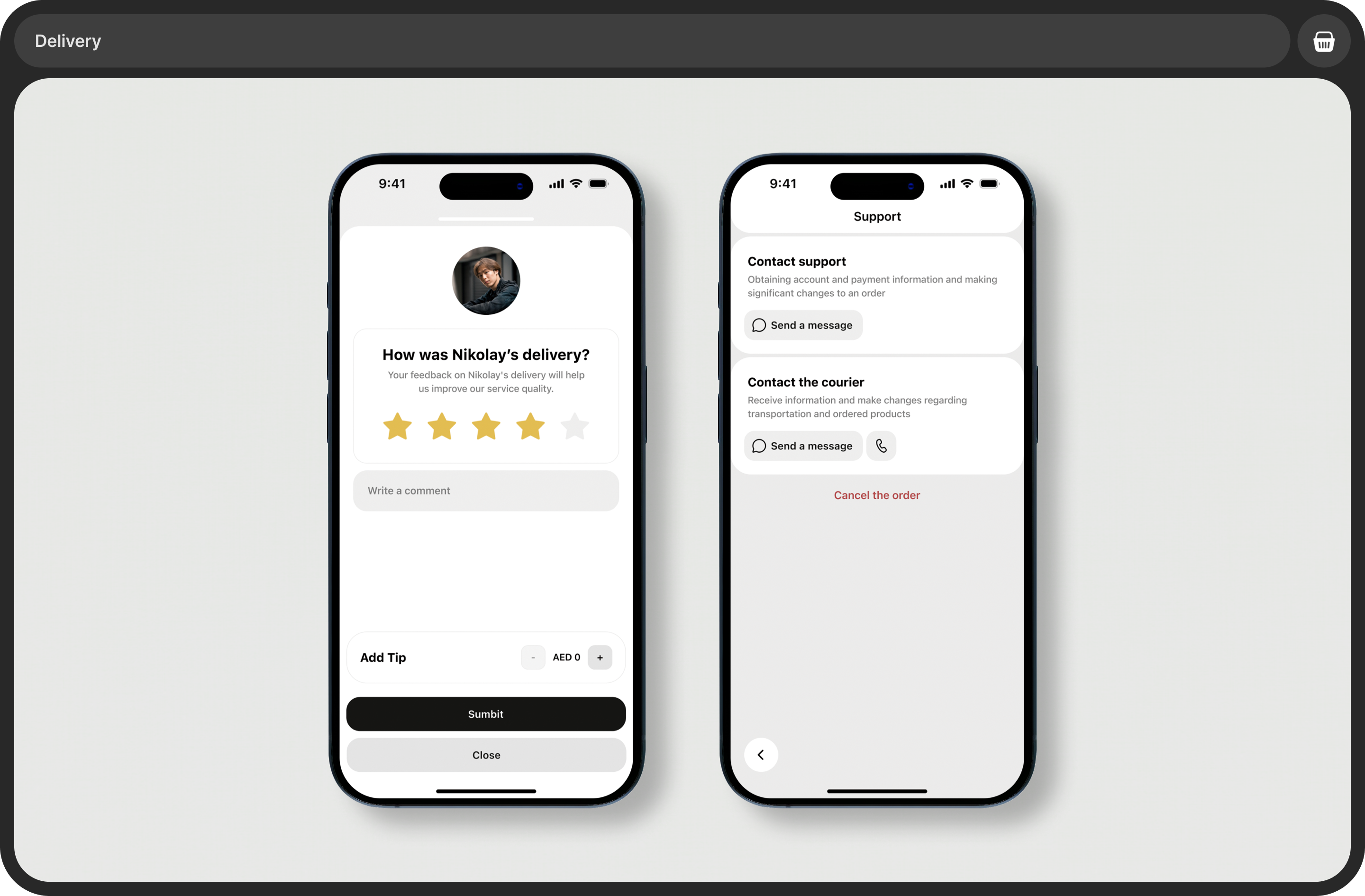 Revot | FoodTech (Culinary & Delivery) — Изображение №10 — Интерфейсы на Dprofile