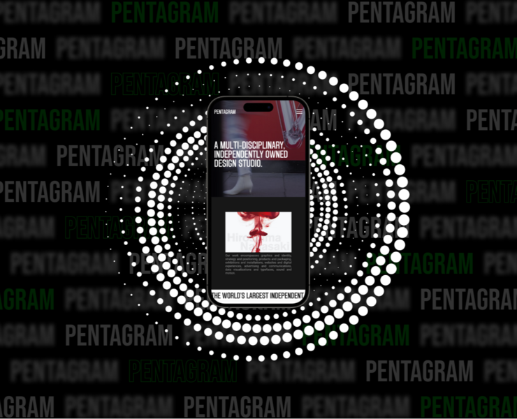 Pentagram - Redesign concept | Agency Website — Интерфейсы на Dprofile