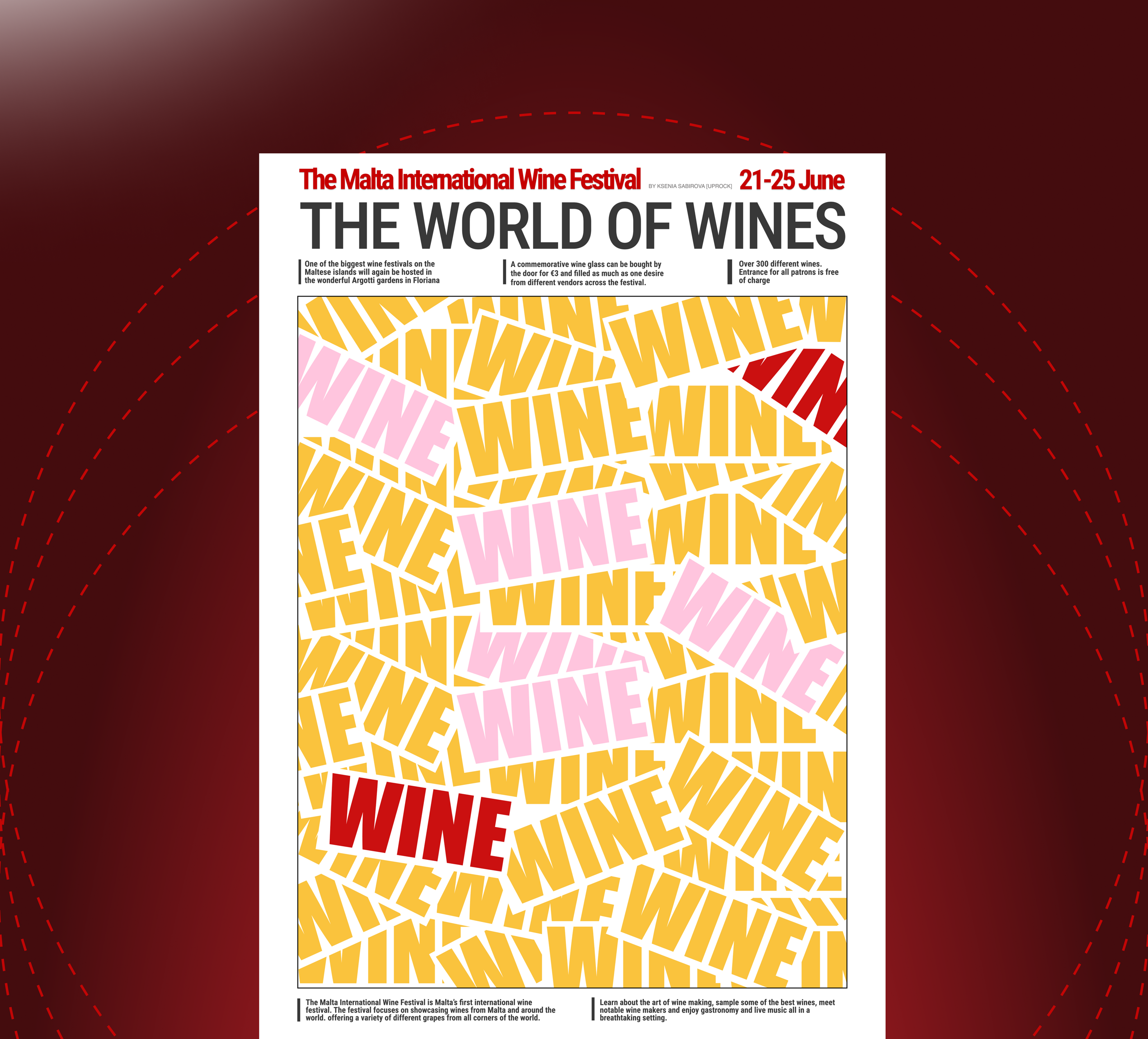 The world of wines - Posters — Изображение №2 — Графика на Dprofile