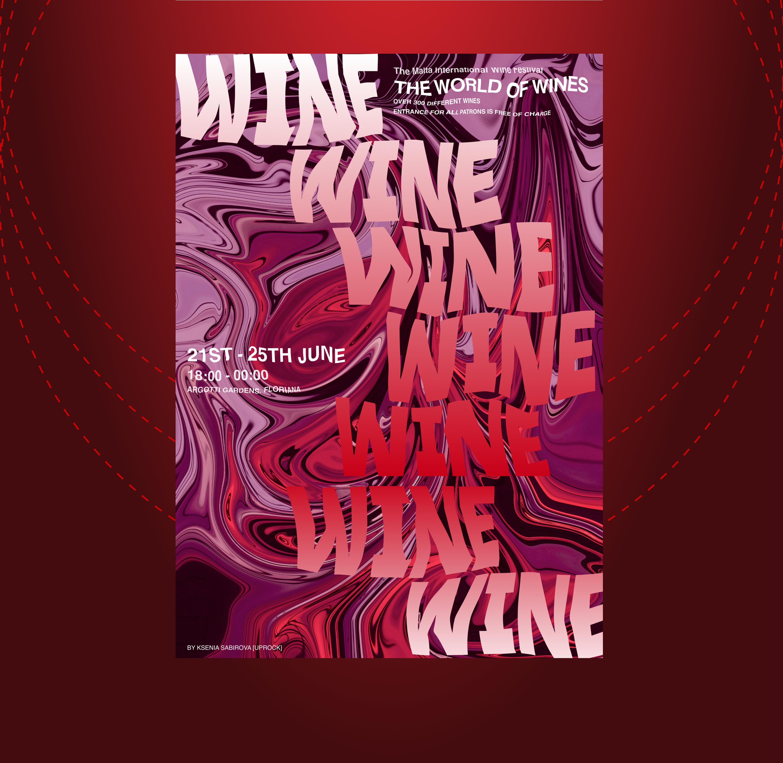 The world of wines - Posters — Изображение №4 — Графика на Dprofile