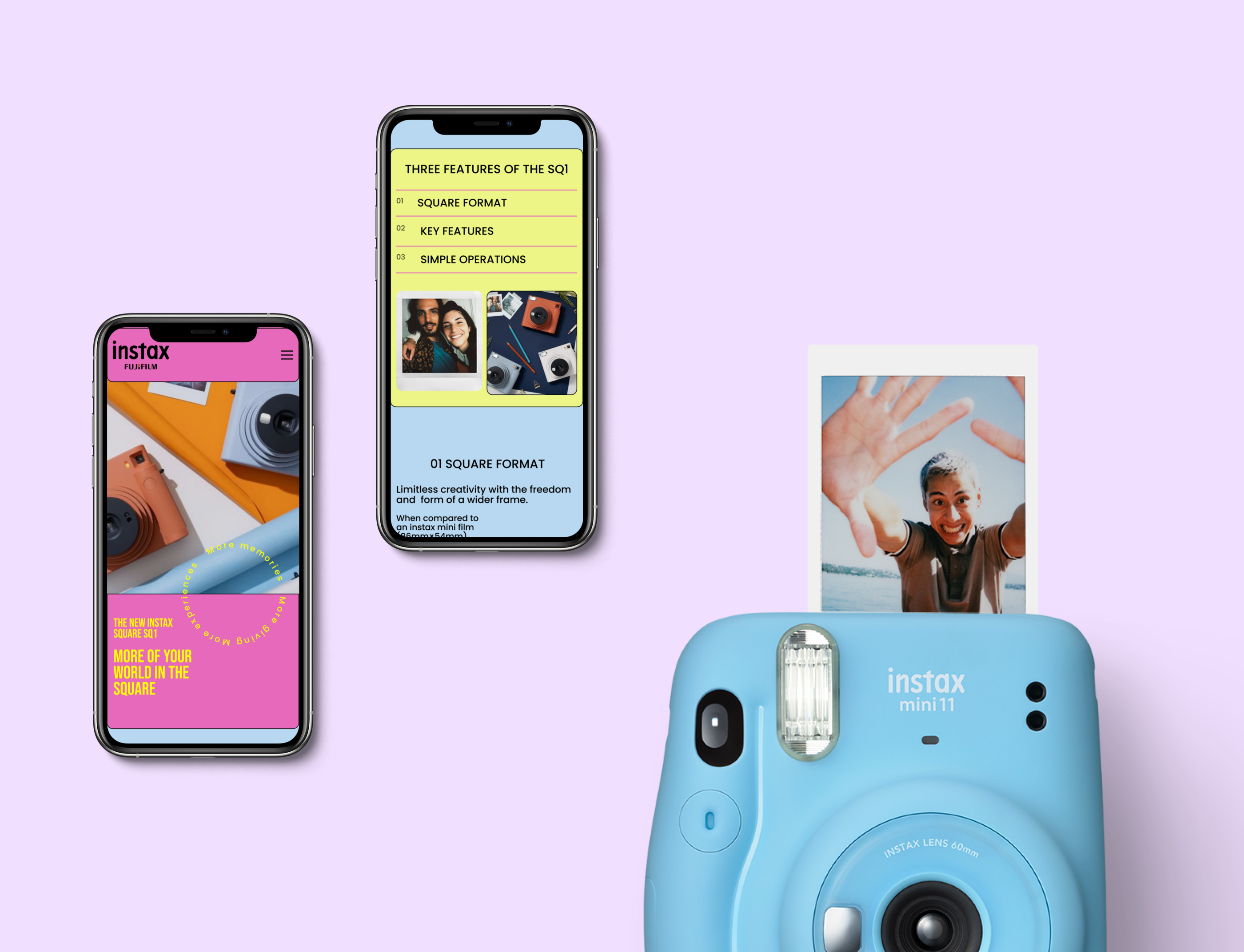 INSTAX - Redesign concept | Corporate website — Изображение №8 — Интерфейсы на Dprofile