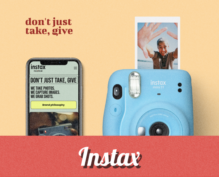 INSTAX - Redesign concept | Corporate website — Интерфейсы на Dprofile