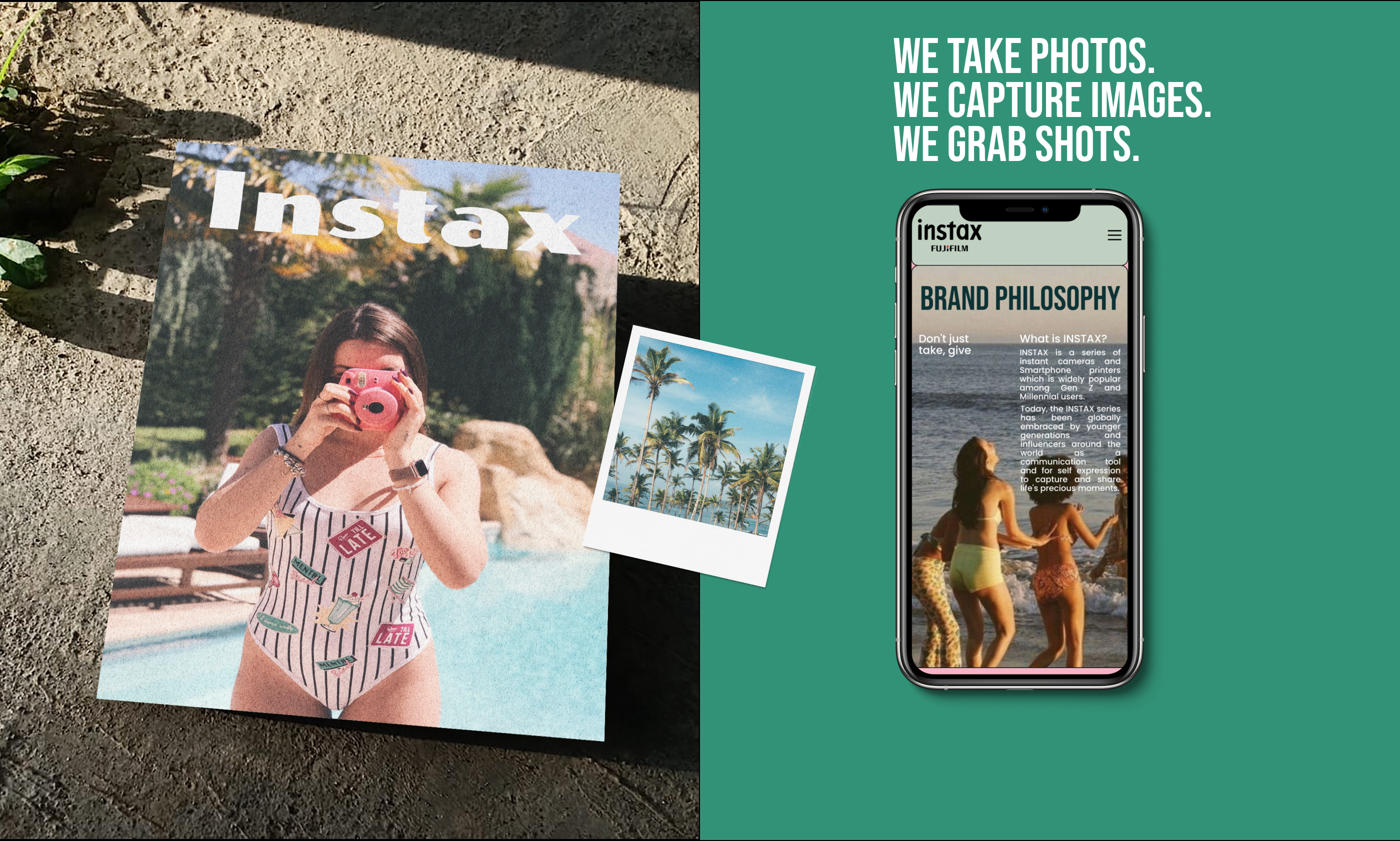 INSTAX - Redesign concept | Corporate website — Изображение №3 — Интерфейсы на Dprofile