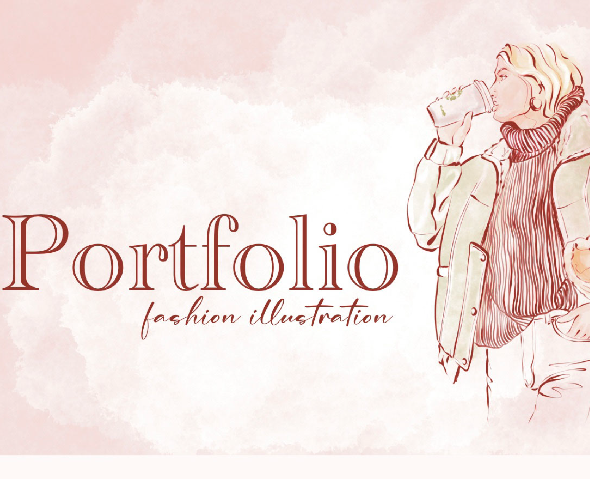Portfolio. Fashion illustration — Брендинг, Иллюстрация на Dprofile