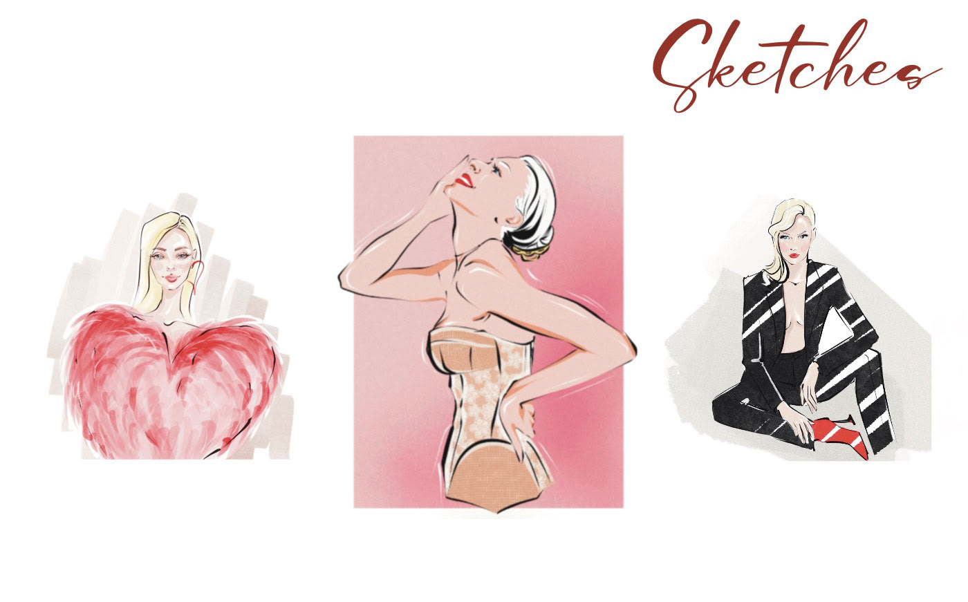 Portfolio. Fashion illustration — Изображение №3 — Брендинг, Иллюстрация на Dprofile