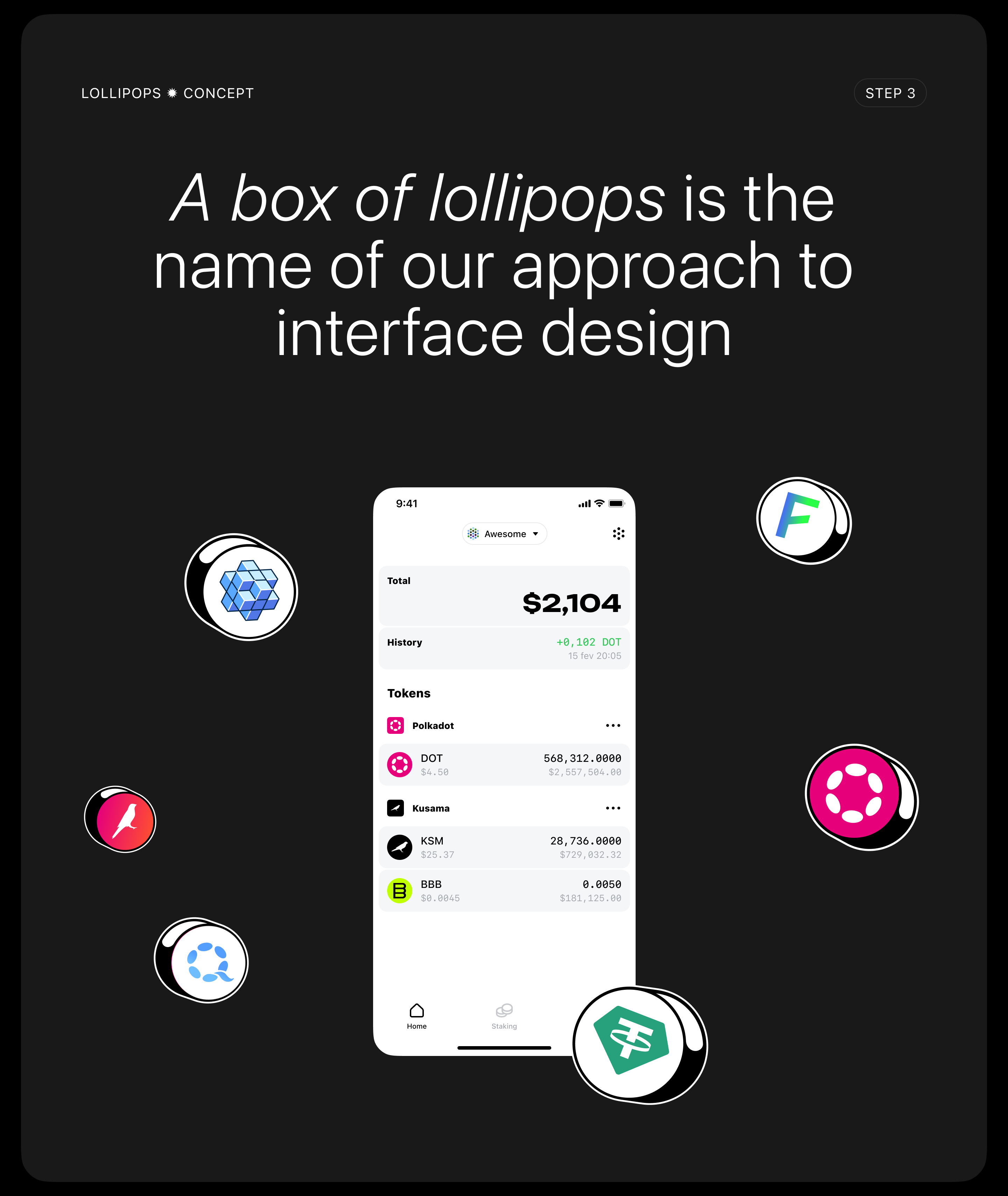 Crypto wallet app — Изображение №3 — Интерфейсы на Dprofile