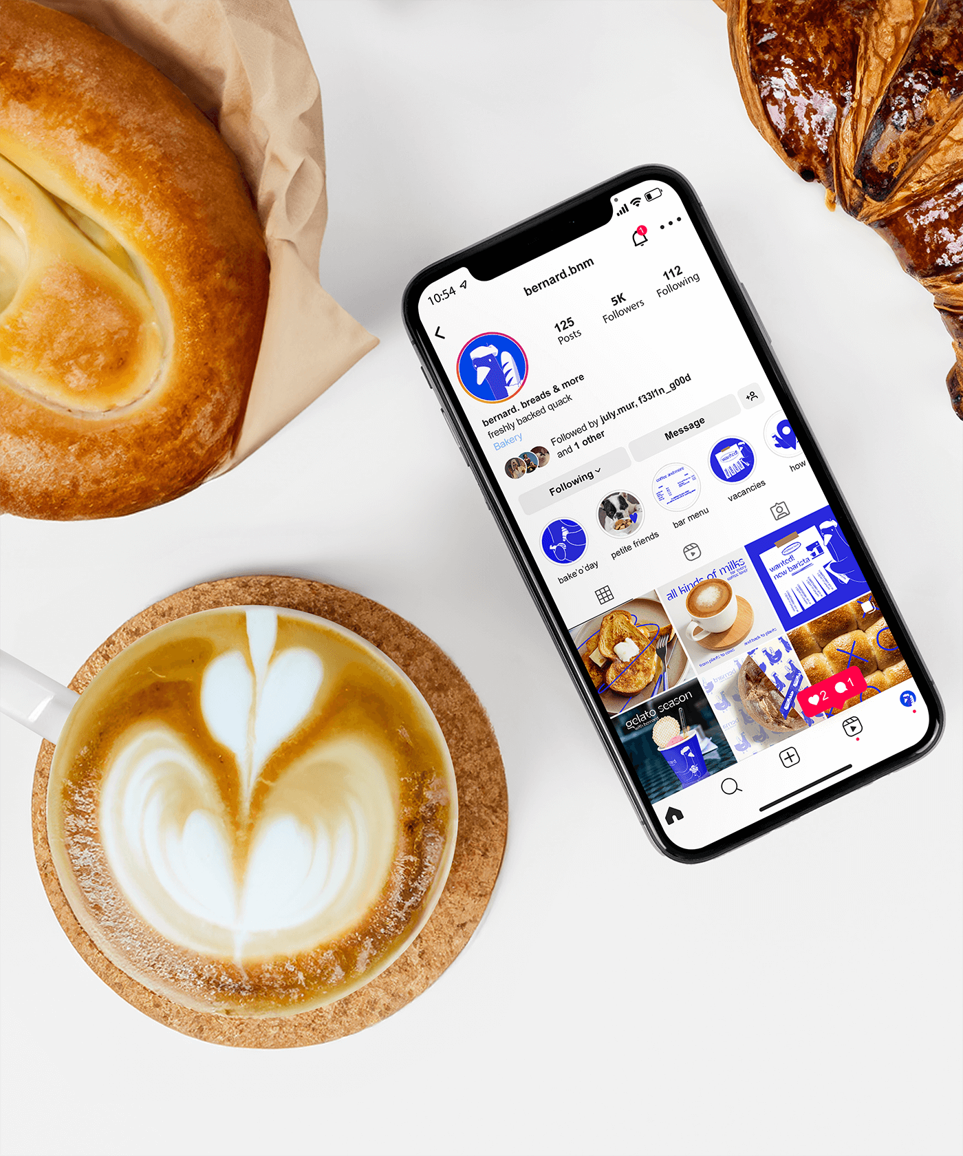 bernard. breads & more — Изображение №7 — Брендинг на Dprofile