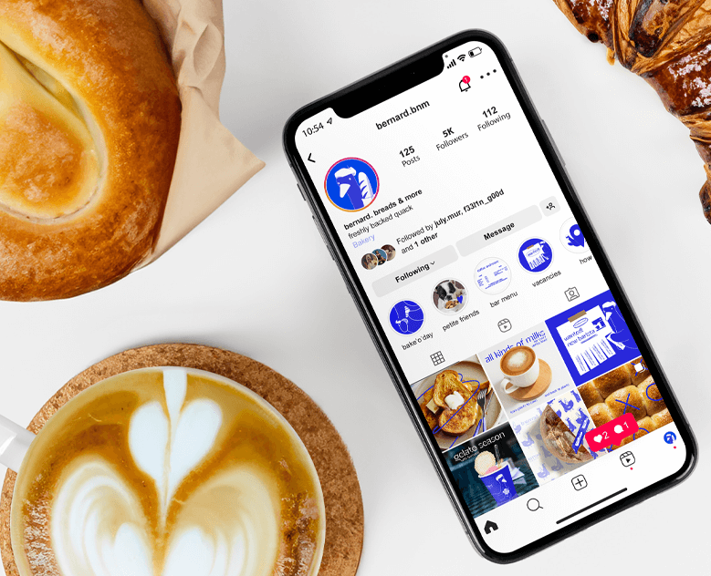 bernard. breads & more — Брендинг на Dprofile