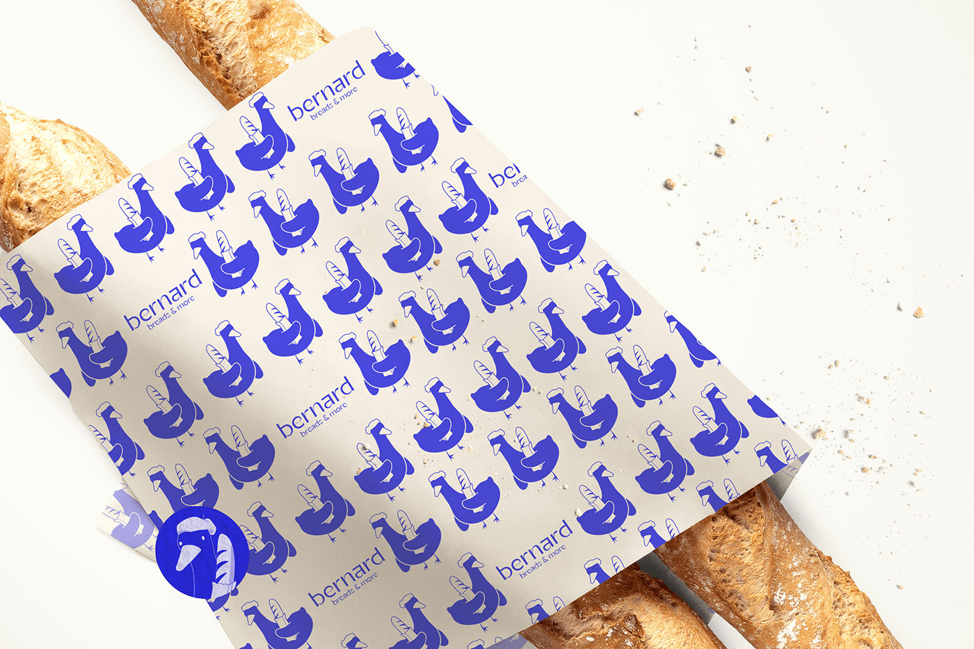 bernard. breads & more — Изображение №11 — Брендинг на Dprofile
