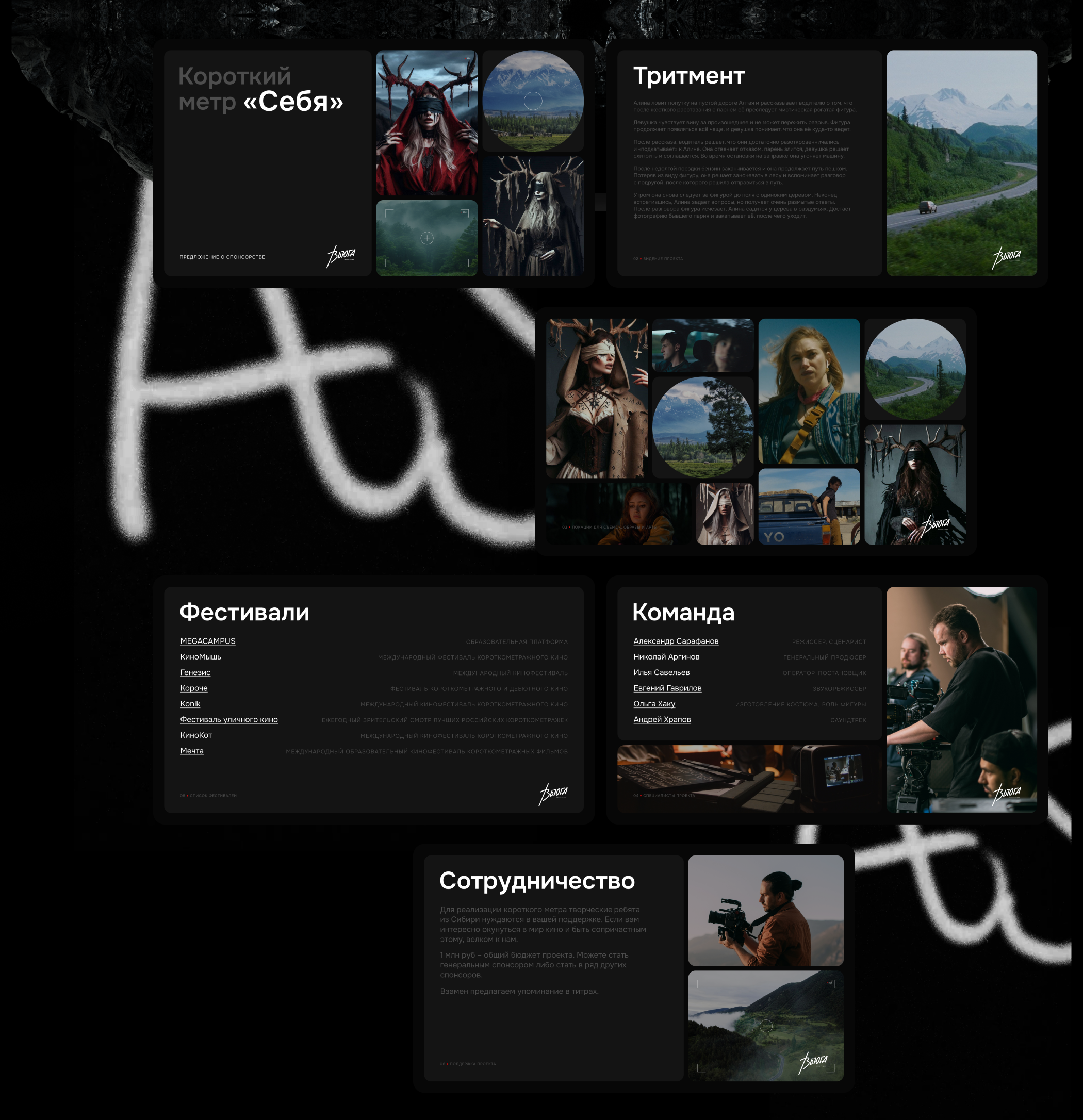 СЕБЯ | Презентация короткометражного фильма — Изображение №7 — Брендинг, Графика на Dprofile