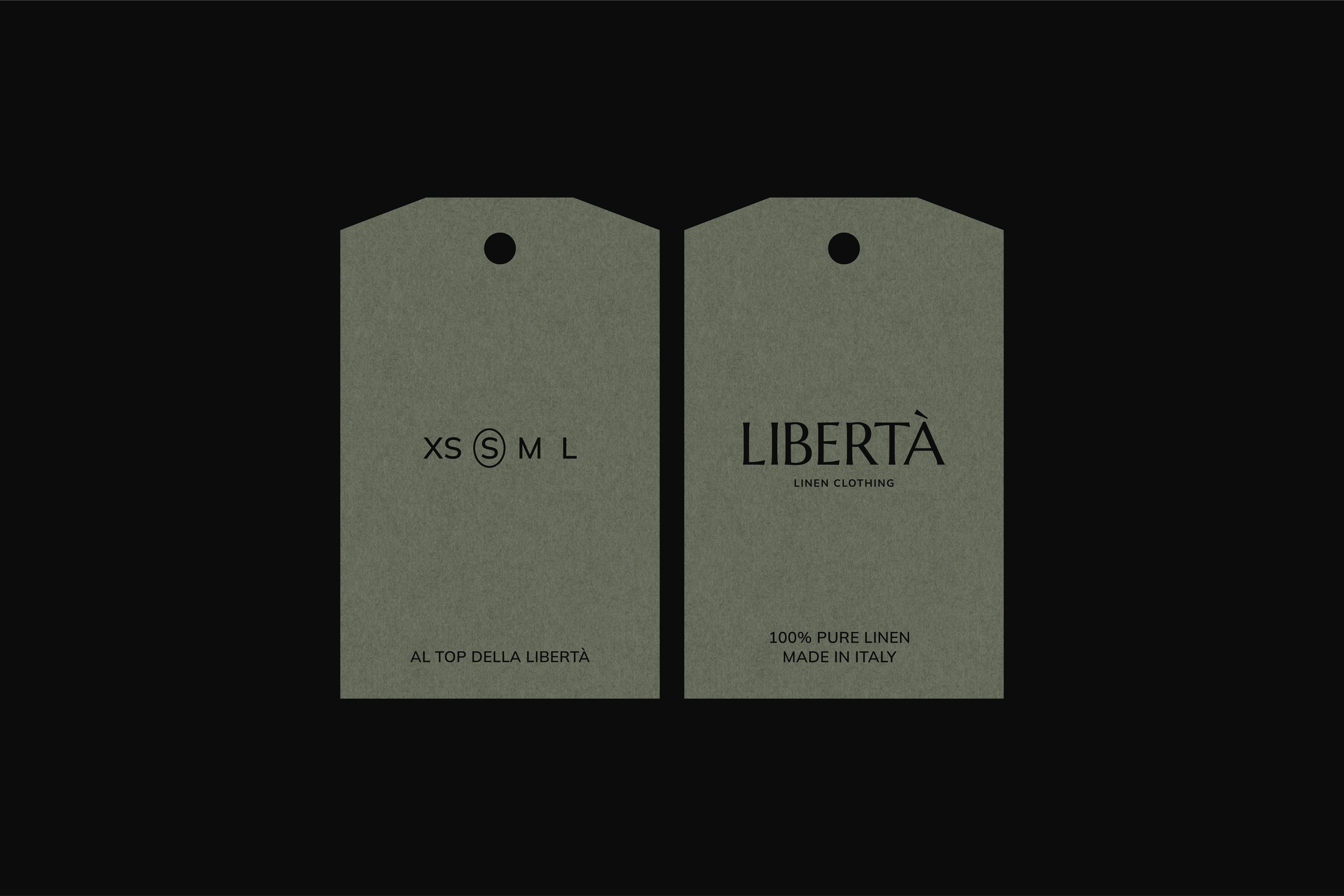 LIBERTÀ / Фирменный стиль / Бренд одежды — Изображение №9 — Брендинг, Графика на Dprofile