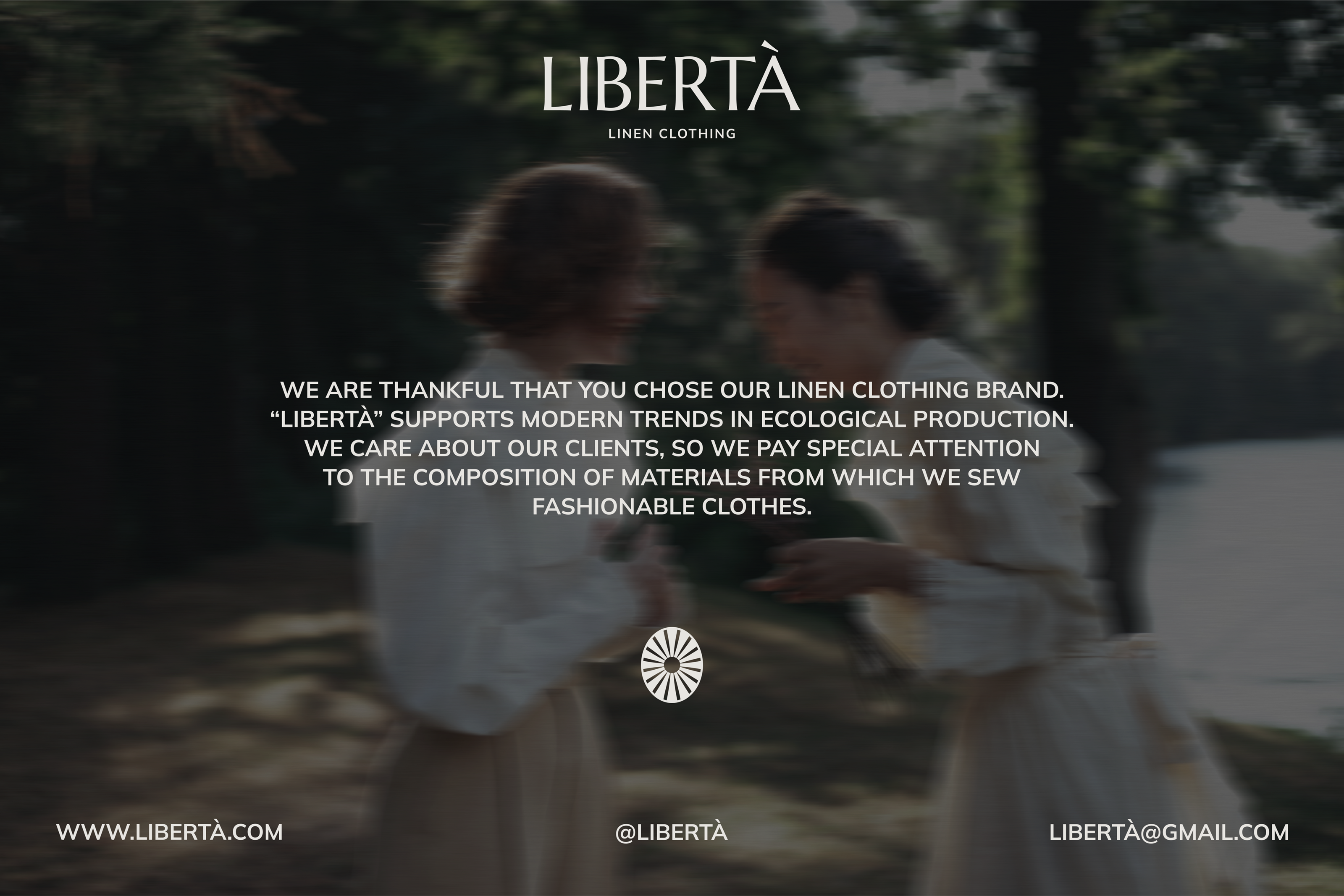 LIBERTÀ / Фирменный стиль / Бренд одежды — Изображение №11 — Брендинг, Графика на Dprofile