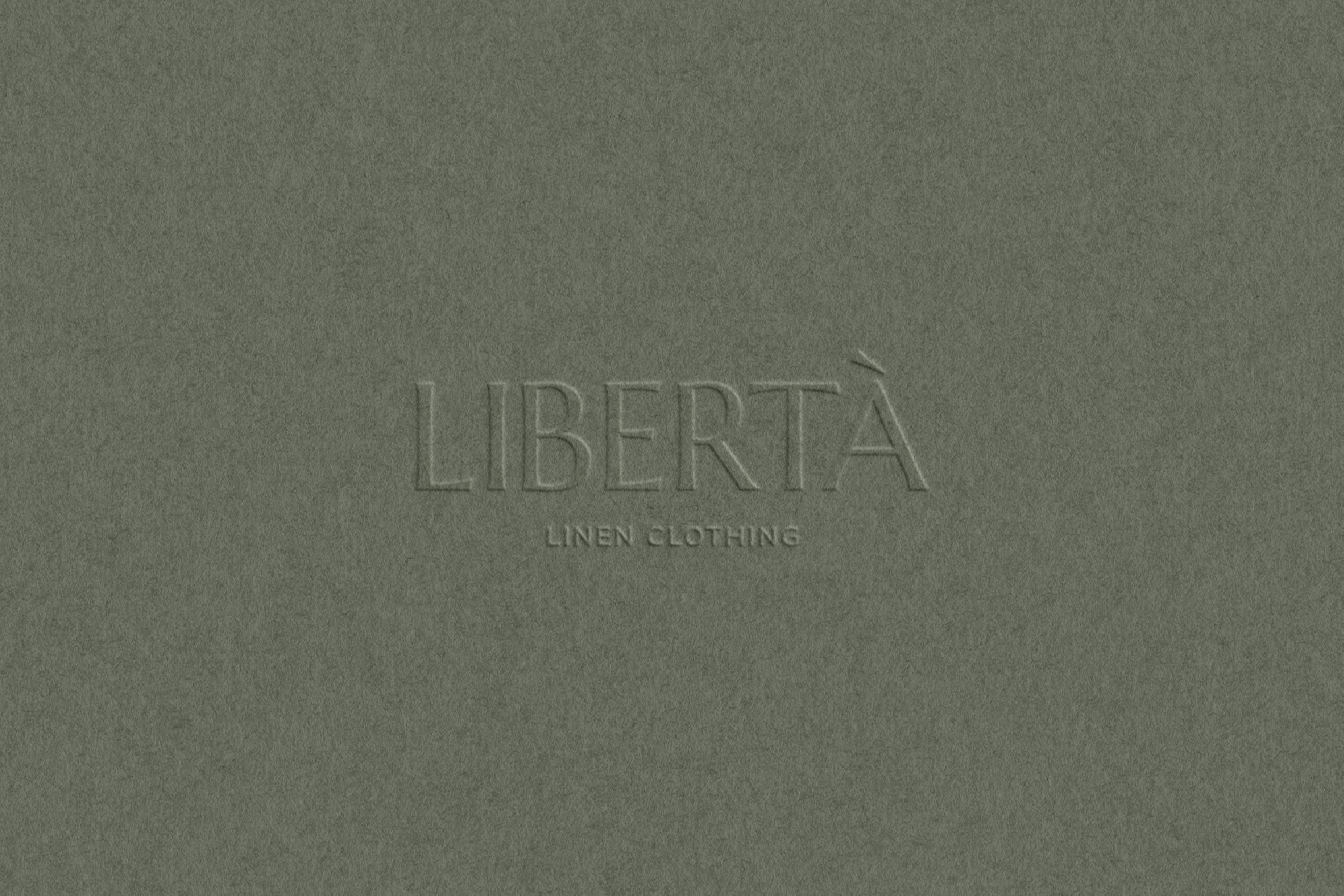 LIBERTÀ / Фирменный стиль / Бренд одежды — Изображение №1 — Брендинг, Графика на Dprofile
