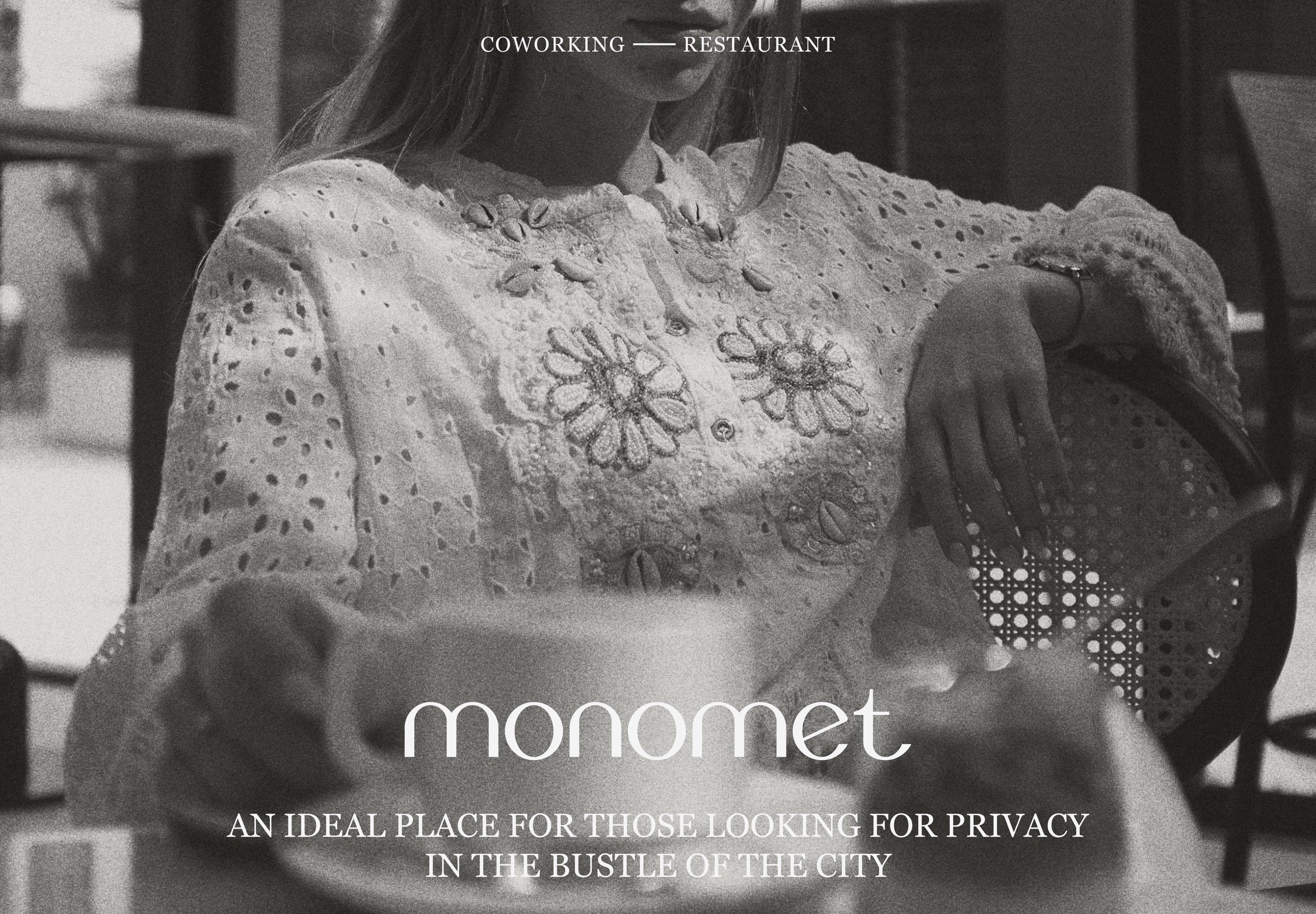 MONOMET / Identity for a coworking restaurant — Изображение №1 — Брендинг, Графика на Dprofile