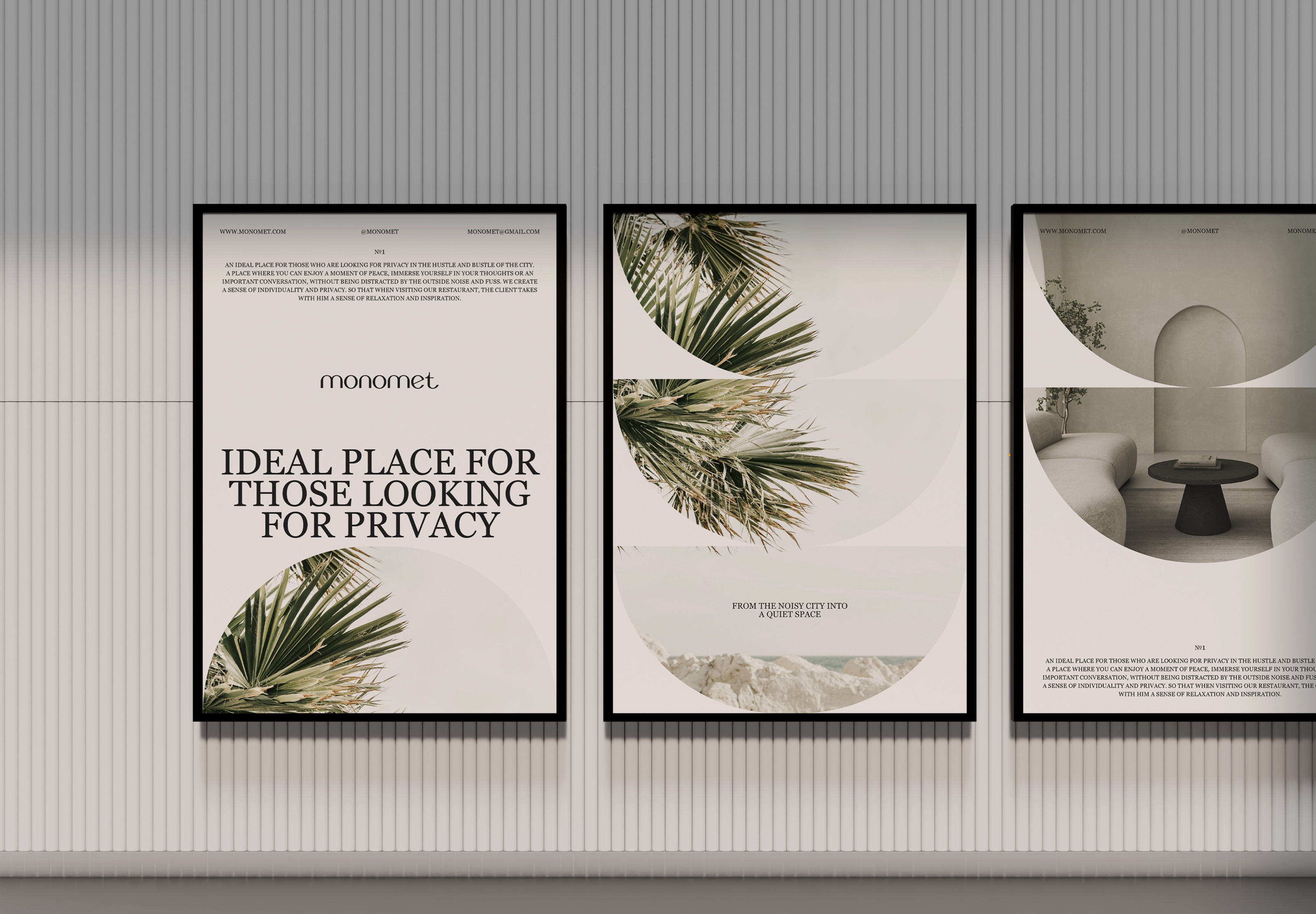 MONOMET / Identity for a coworking restaurant — Изображение №3 — Брендинг, Графика на Dprofile