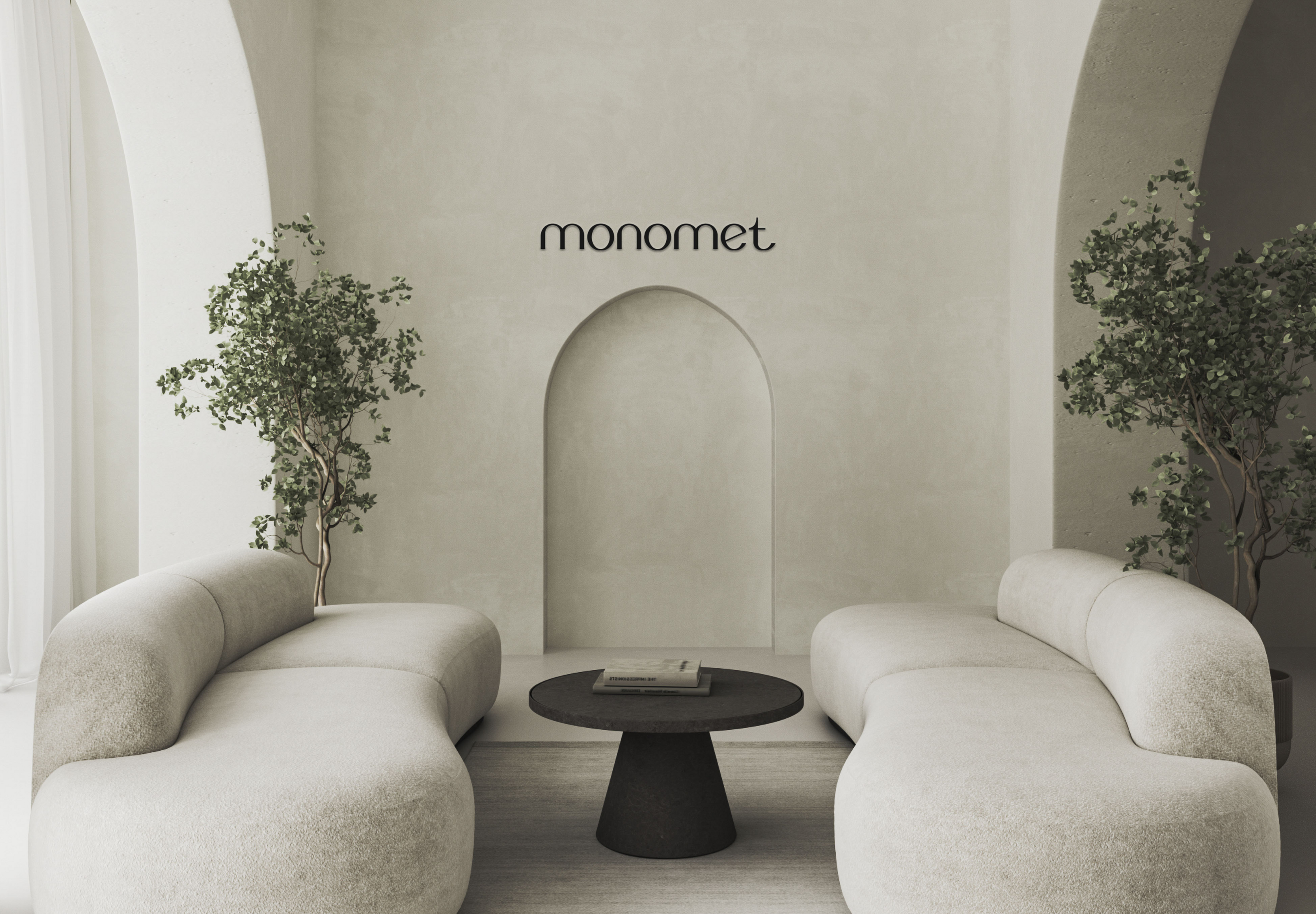 MONOMET / Identity for a coworking restaurant — Изображение №11 — Брендинг, Графика на Dprofile