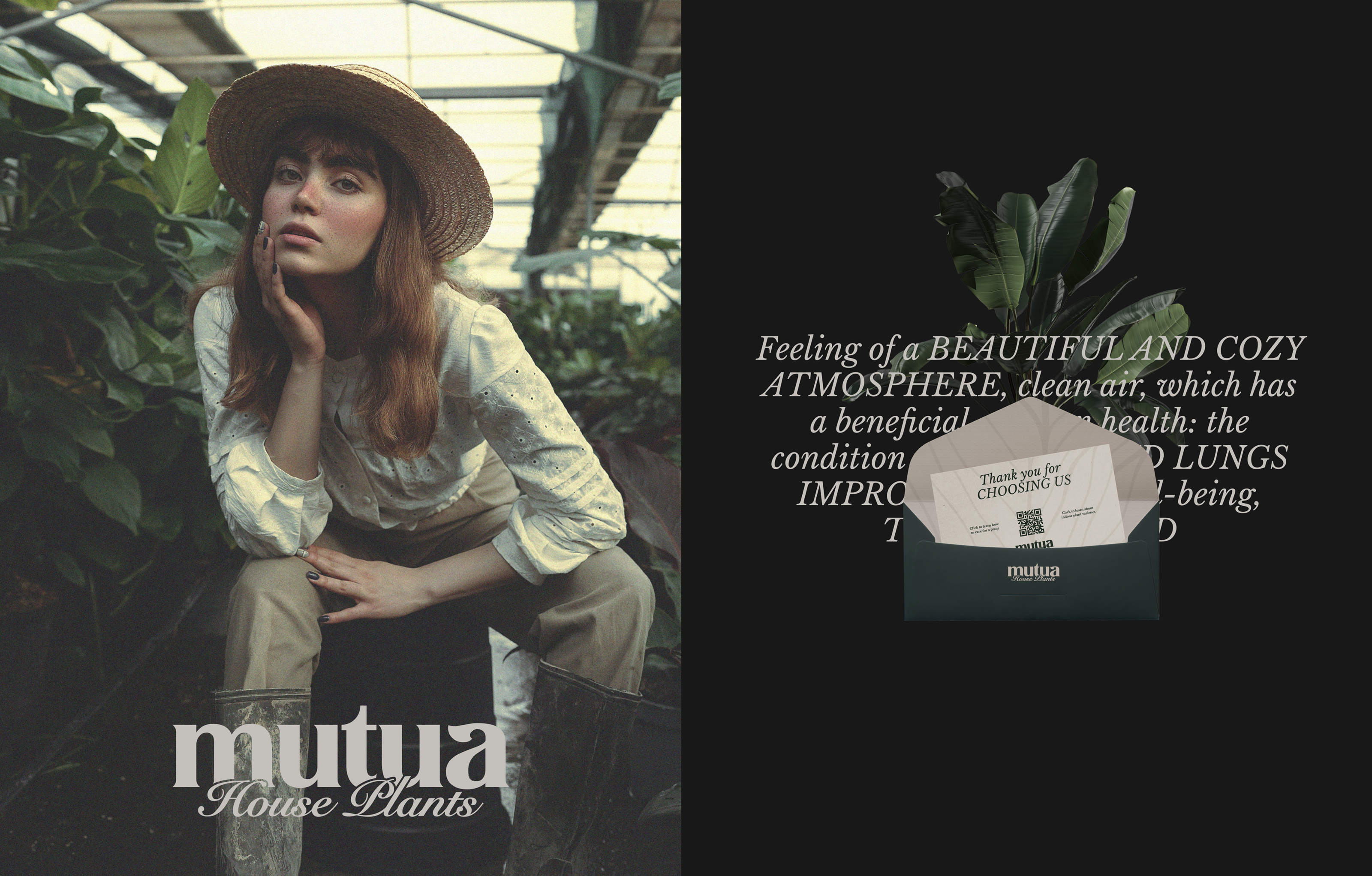 MUTUA / Brand Identity / House Plants — Изображение №3 — Брендинг, Графика на Dprofile