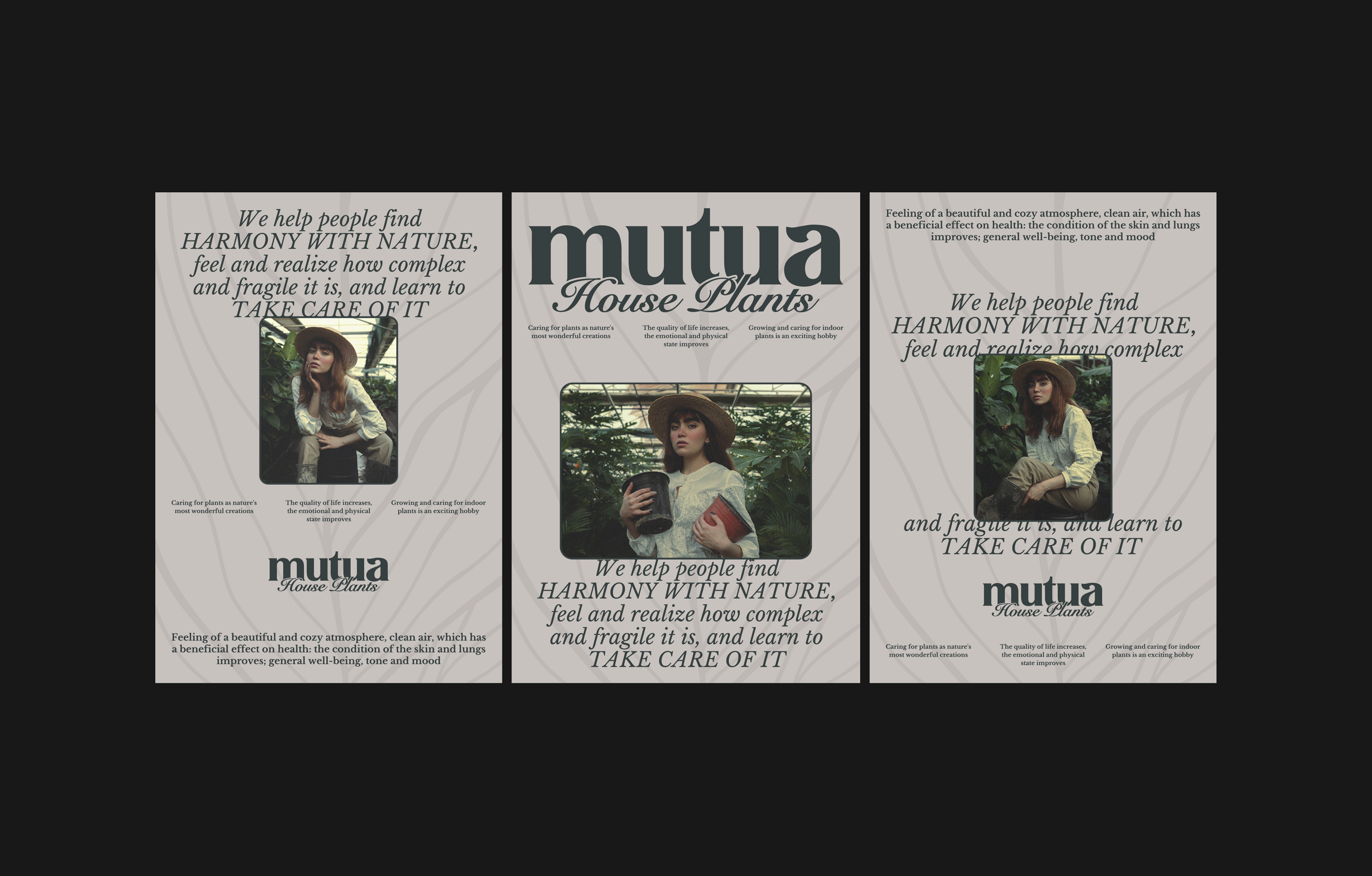 MUTUA / Brand Identity / House Plants — Изображение №2 — Брендинг, Графика на Dprofile