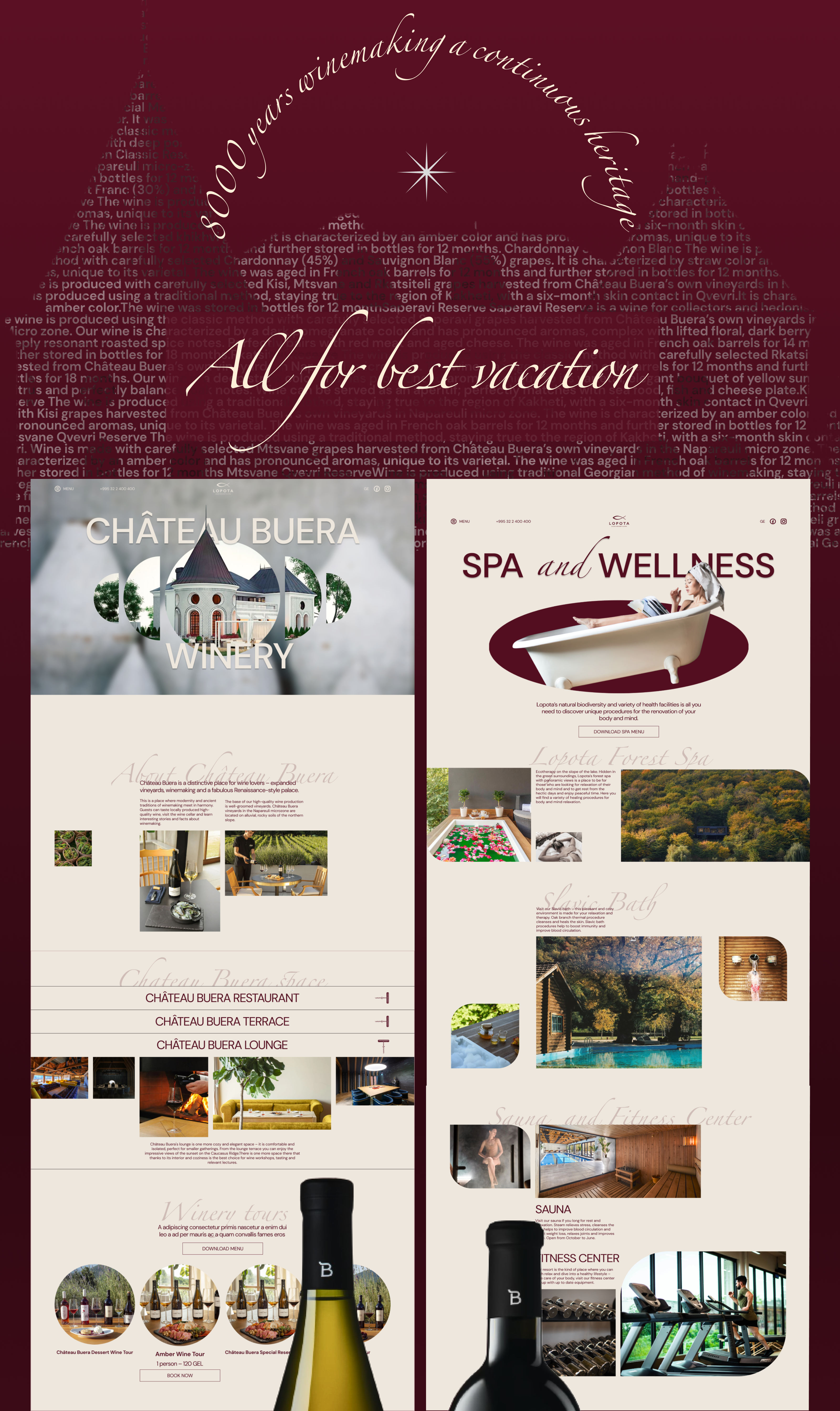 Lopota lake resort & SPA — Изображение №12 — Интерфейсы на Dprofile