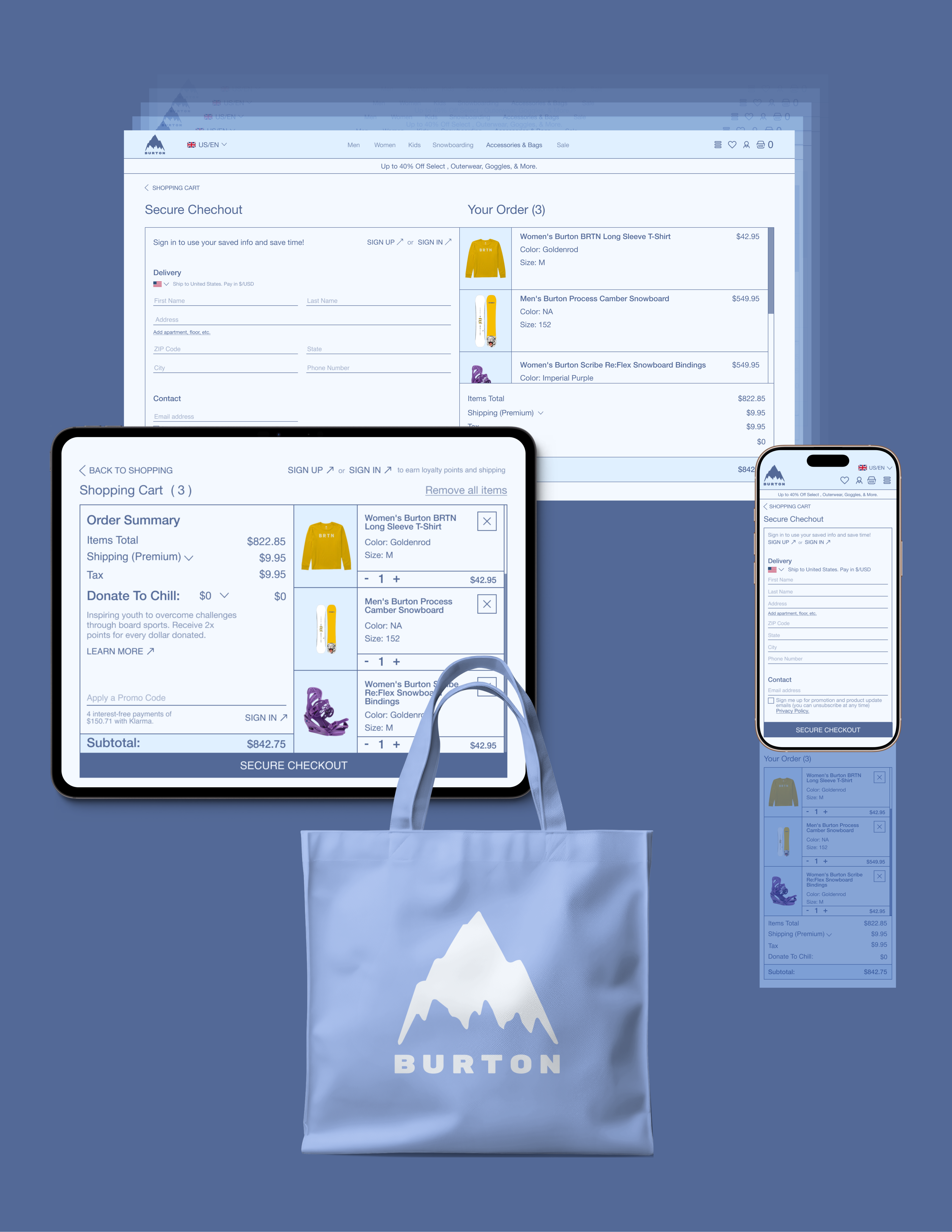Burton интернет-магазин — Изображение №12 — Интерфейсы на Dprofile