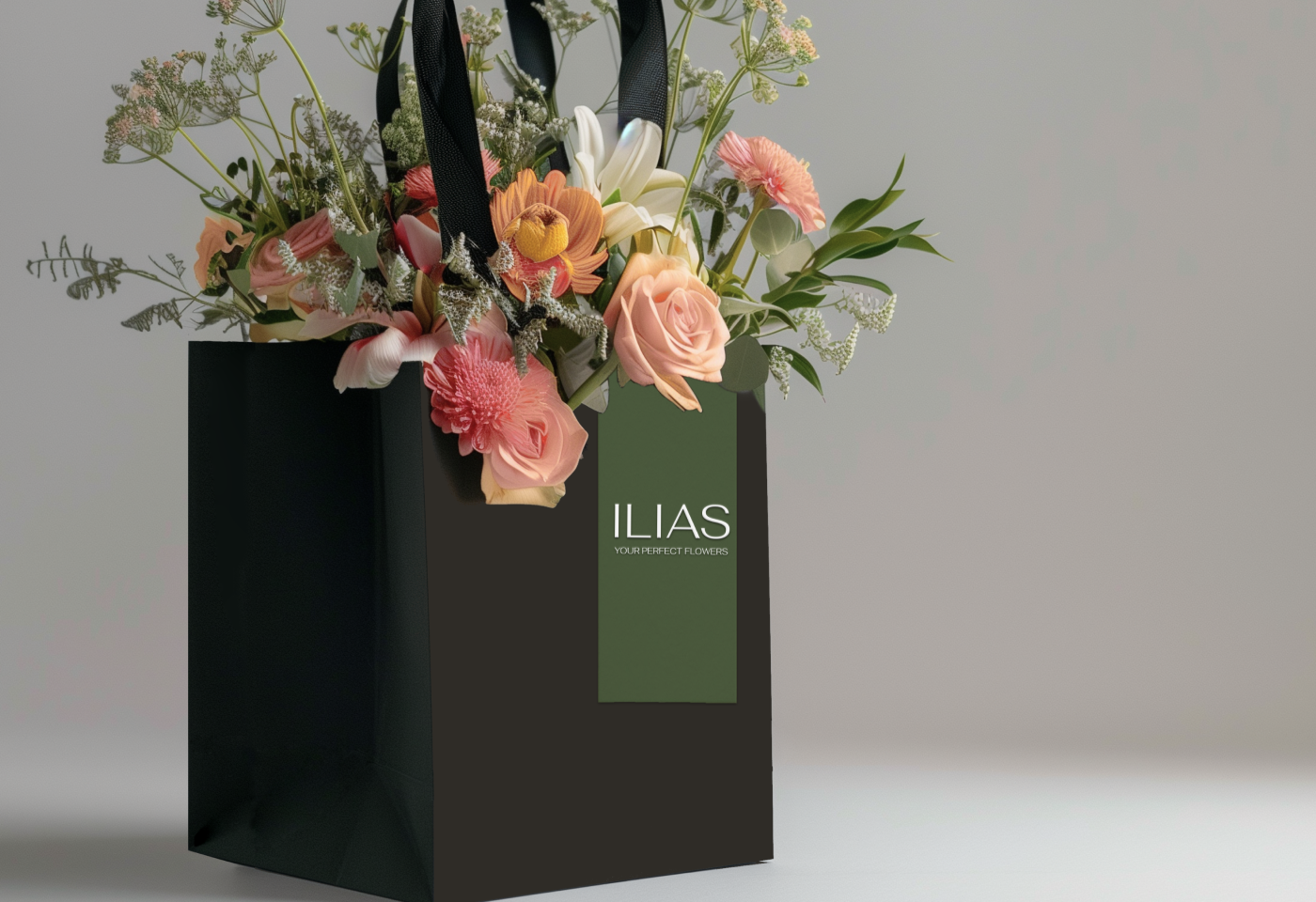 ILIAS FLOWERS | ФИРМЕННЫЙ СТИЛЬ — Изображение №3 — Брендинг на Dprofile