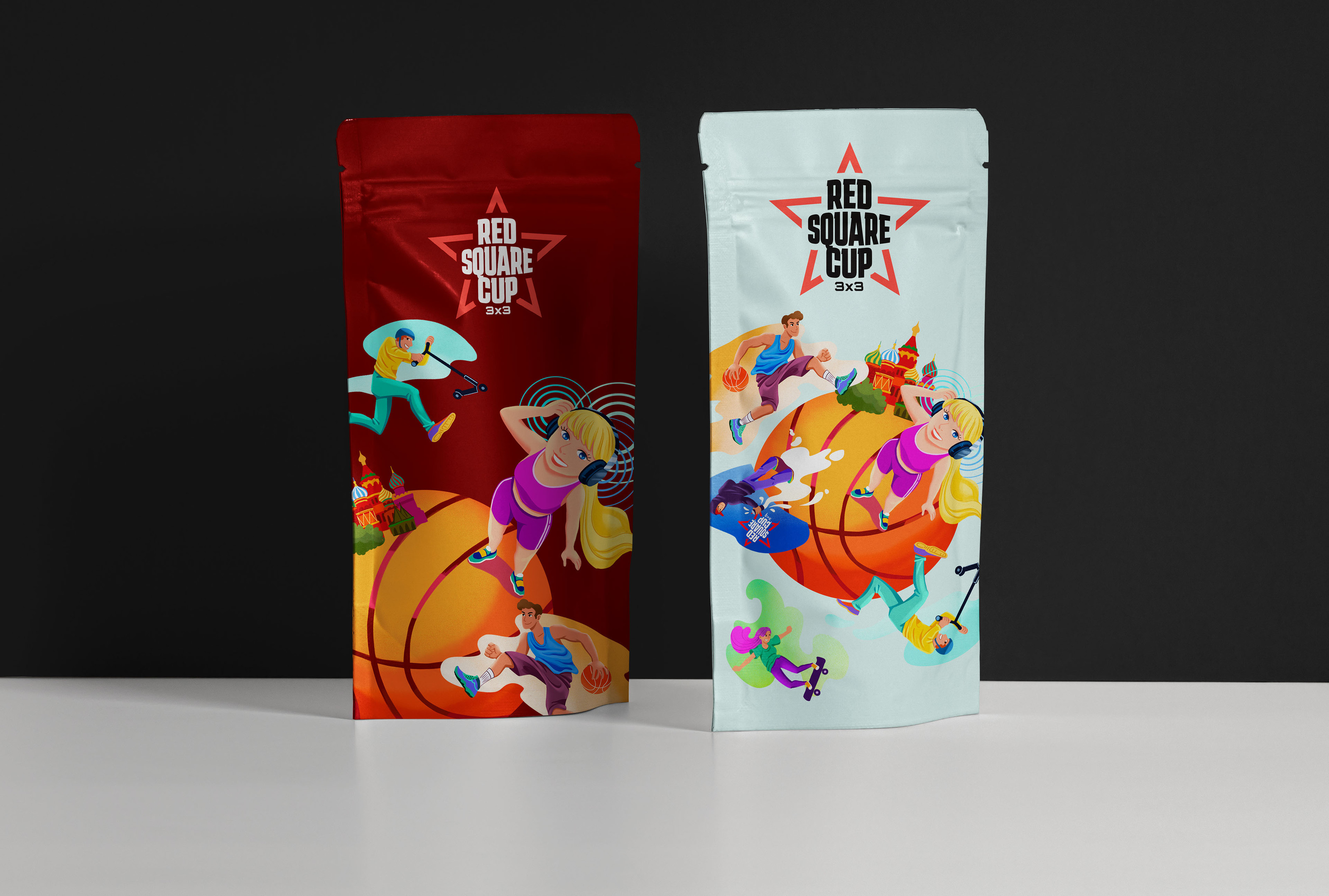 Red square cup 2025 — Изображение №8 — Брендинг, Иллюстрация на Dprofile