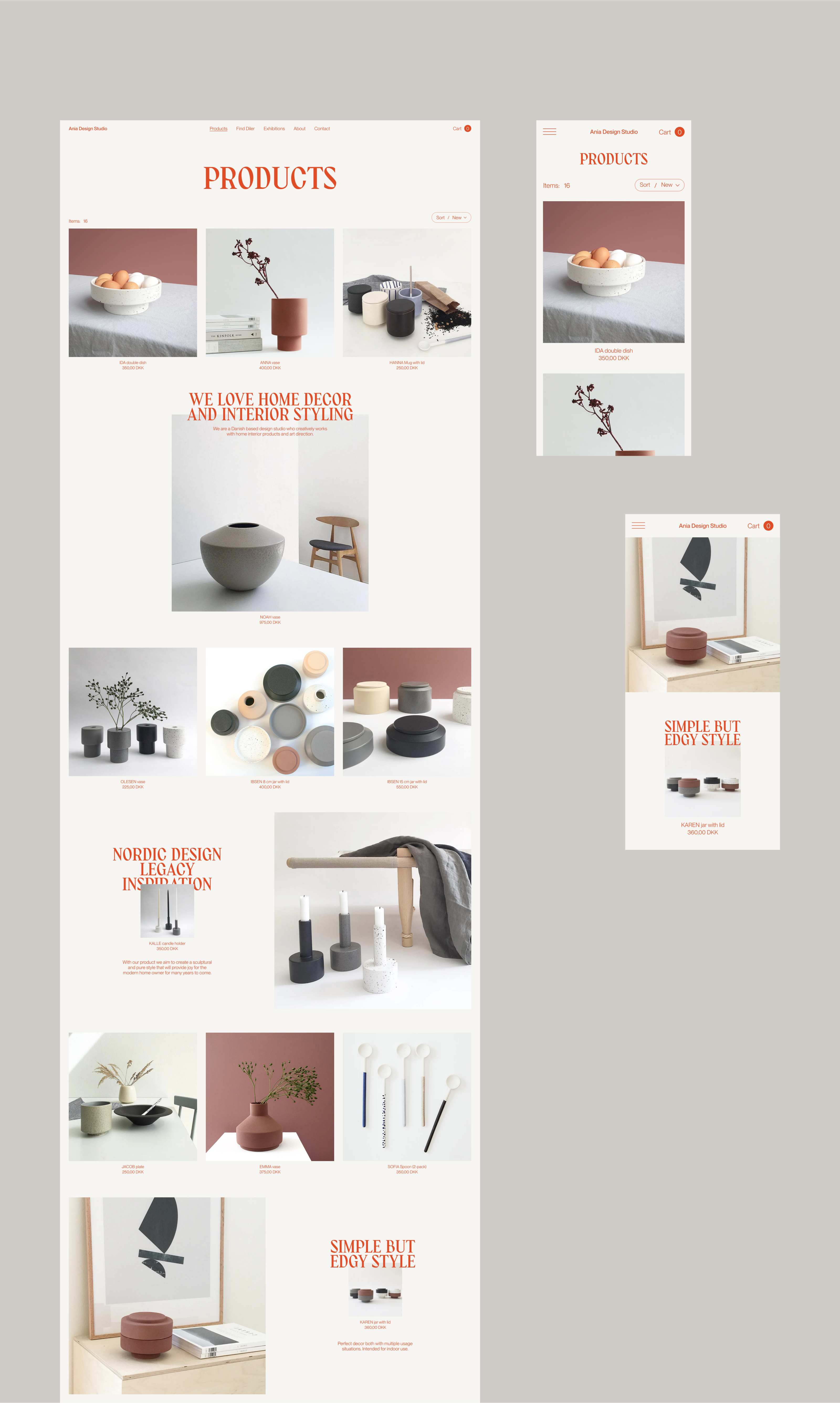 Decor & Interior Design Studio — Изображение №6 — Интерфейсы, Анимация на Dprofile