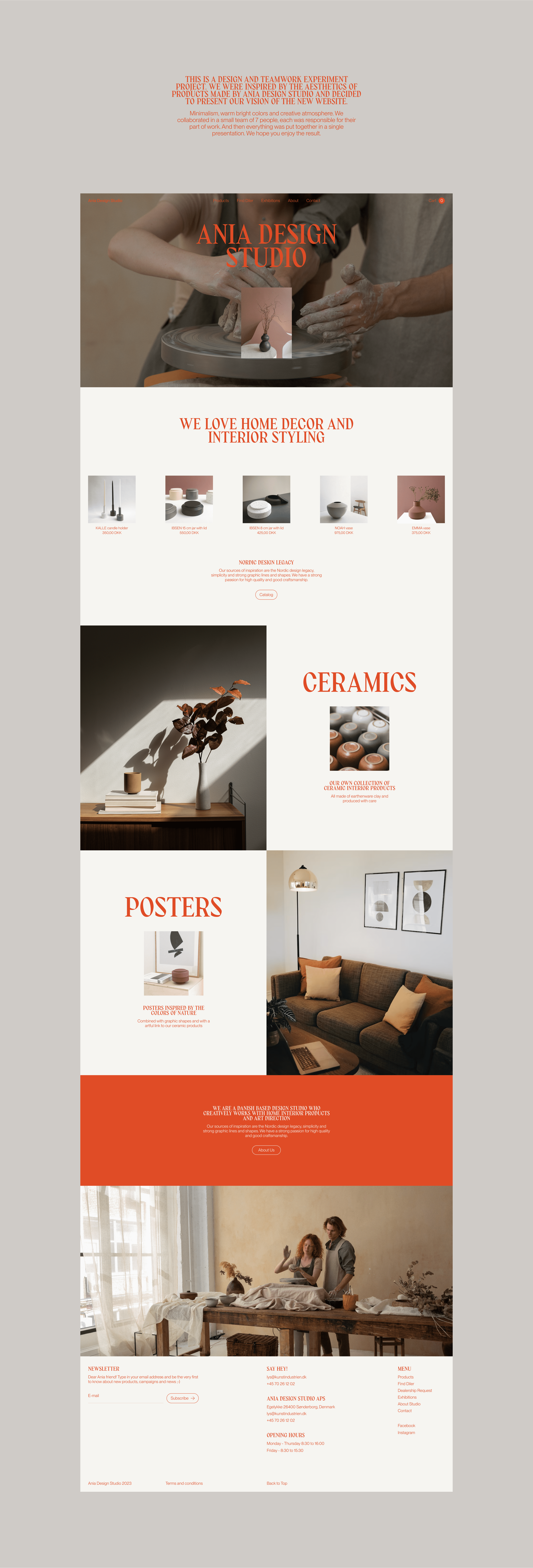 Decor & Interior Design Studio — Изображение №3 — Интерфейсы, Анимация на Dprofile