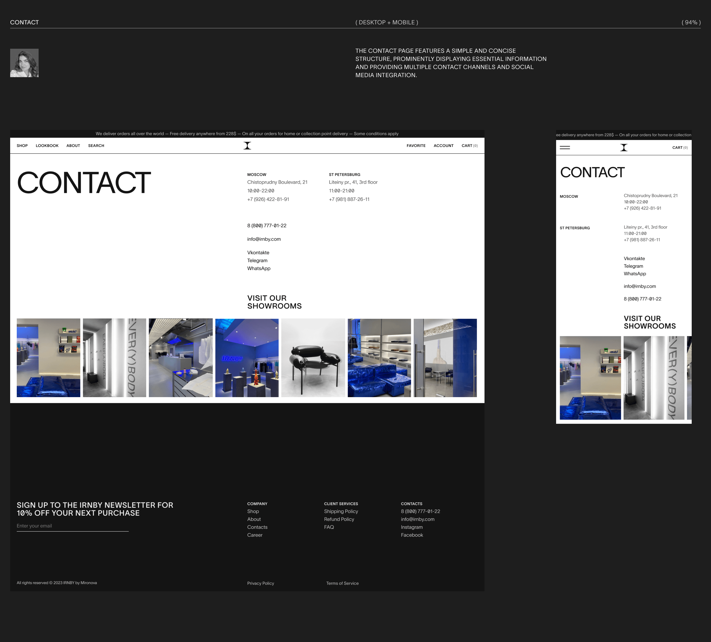 IRNBY STORE DESIGN CONCEPT — Изображение №19 — Интерфейсы, Анимация на Dprofile