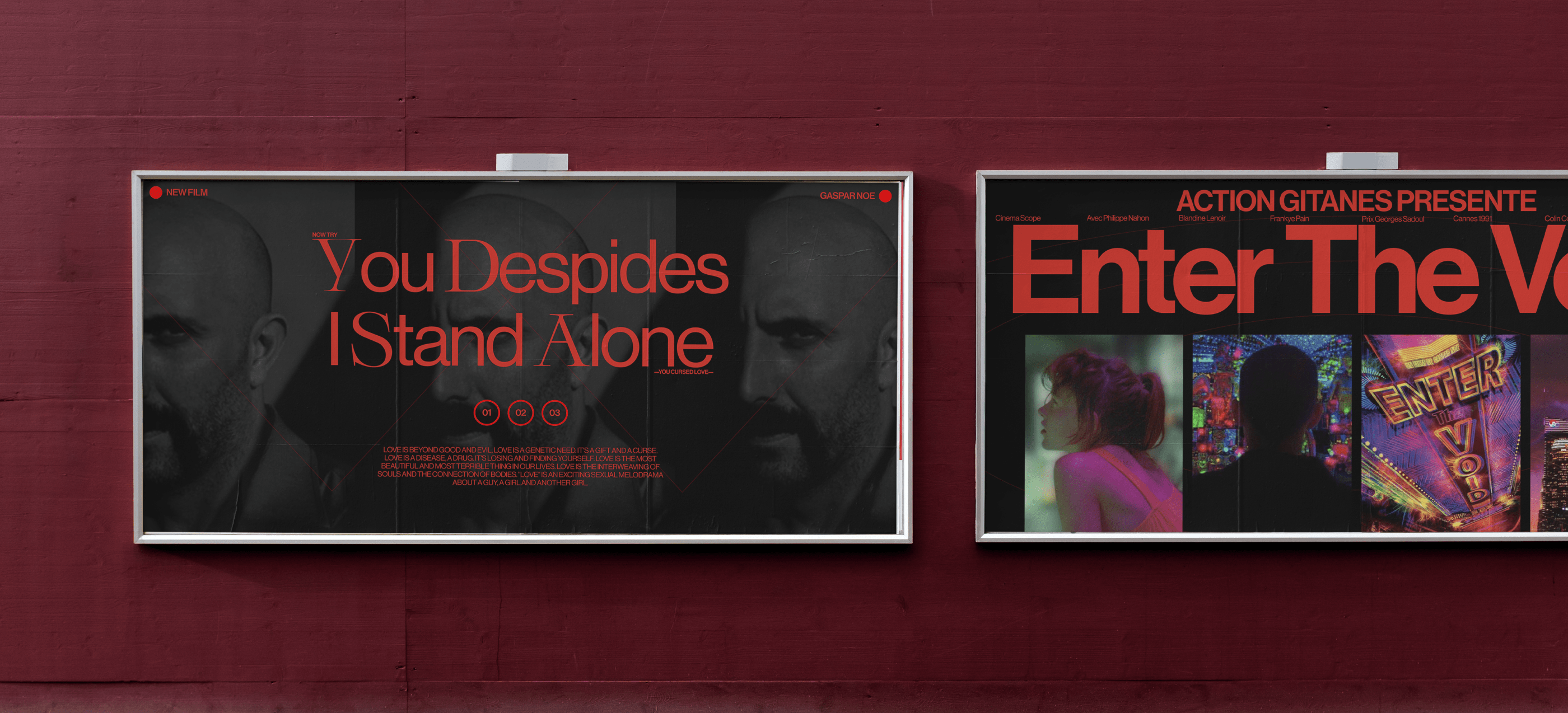 Gaspar Noe - website — Изображение №16 — Интерфейсы, Анимация на Dprofile