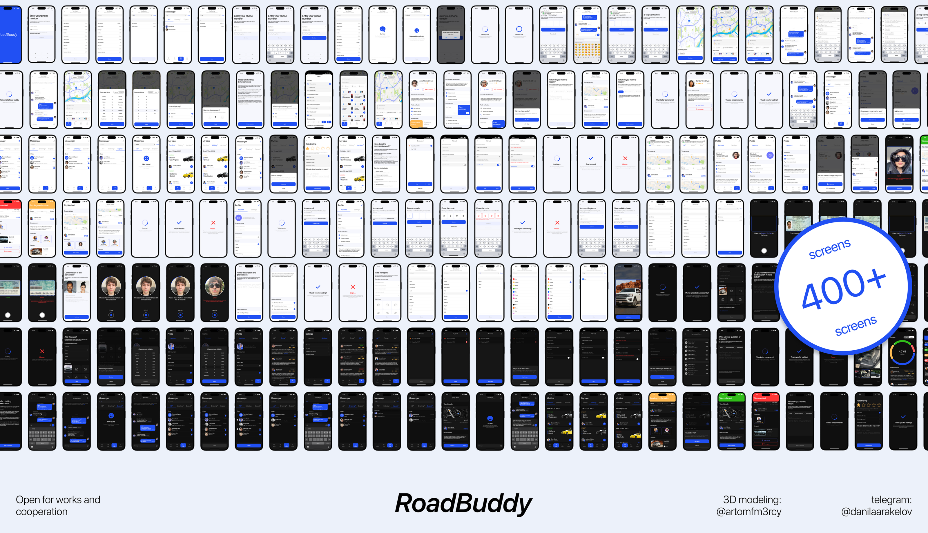 RoadBuddy — Mobile app — Изображение №23 — Интерфейсы, Анимация на Dprofile
