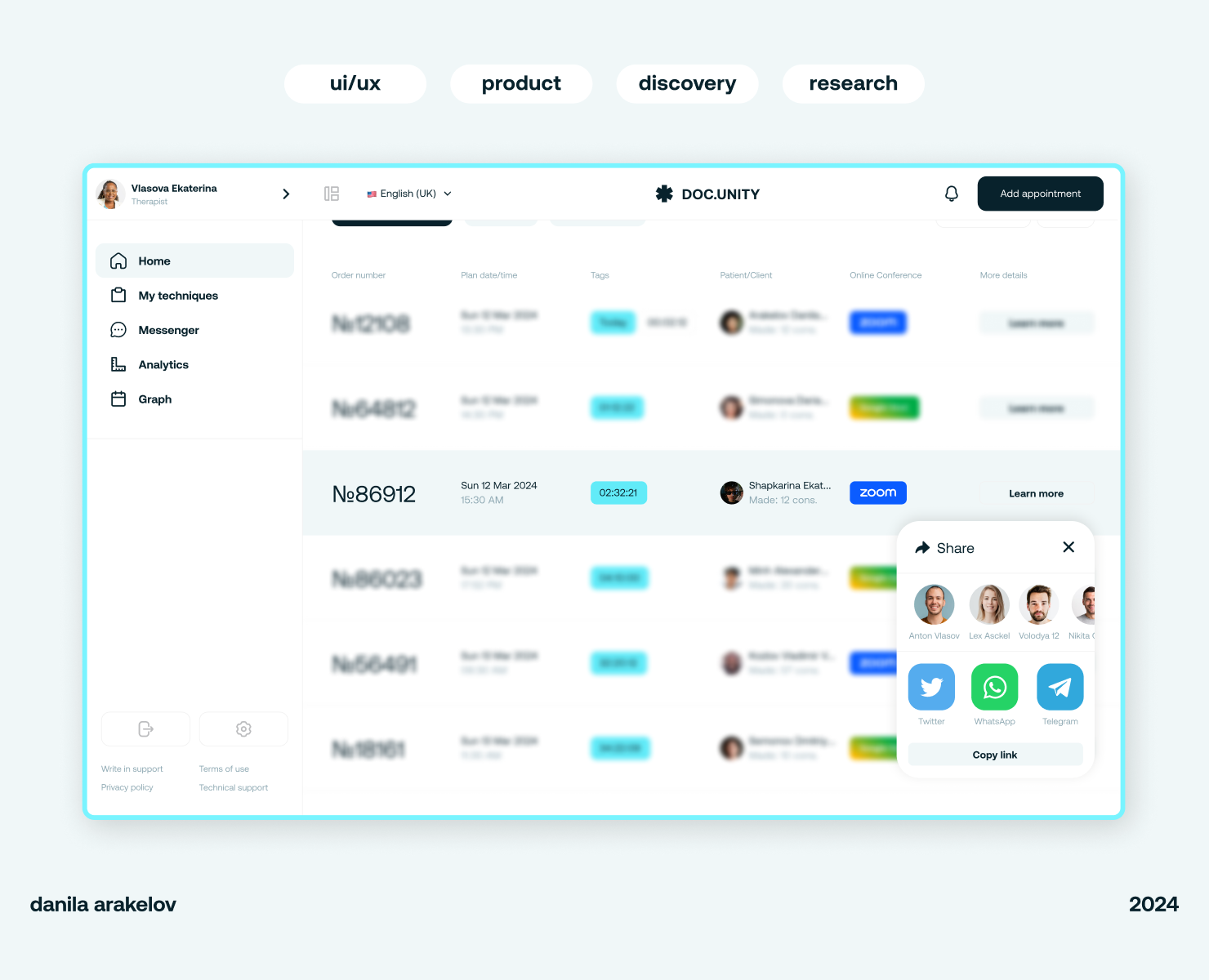 Doc.Unity на Dprofile