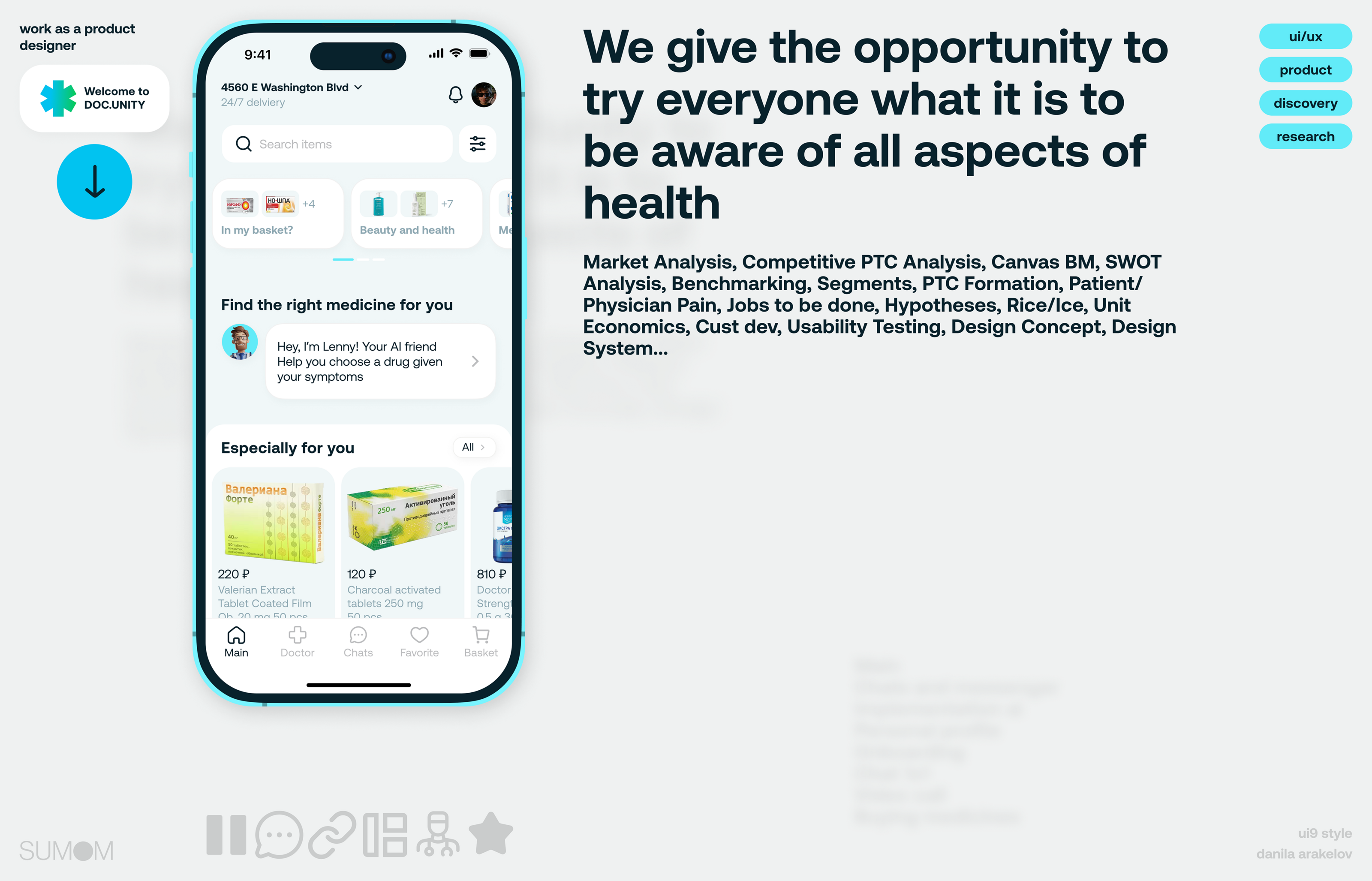 Doc.Unity — Изображение №1 — Интерфейсы, Маркетинг на Dprofile