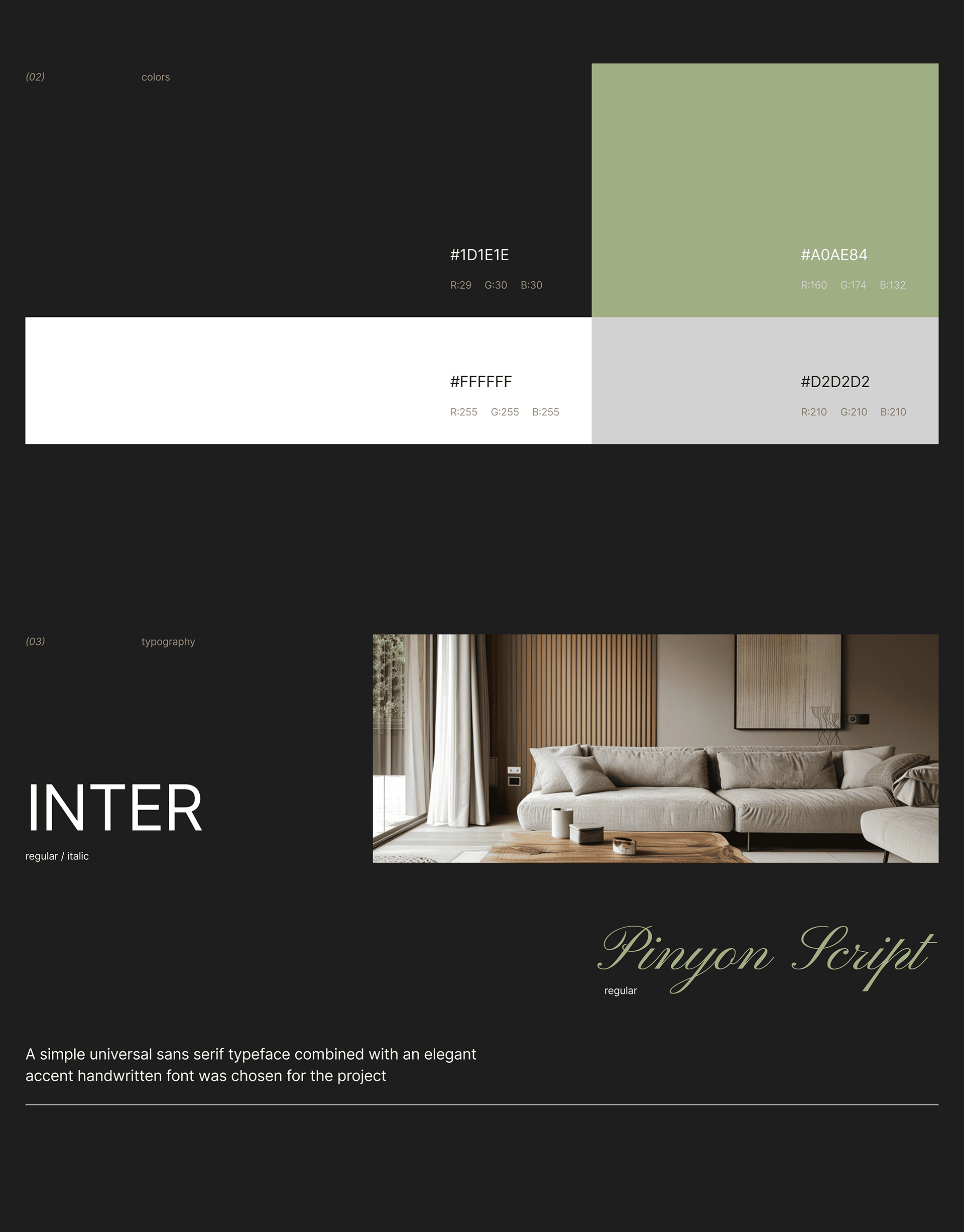Website for an interior design studio — Изображение №2 — Интерфейсы на Dprofile