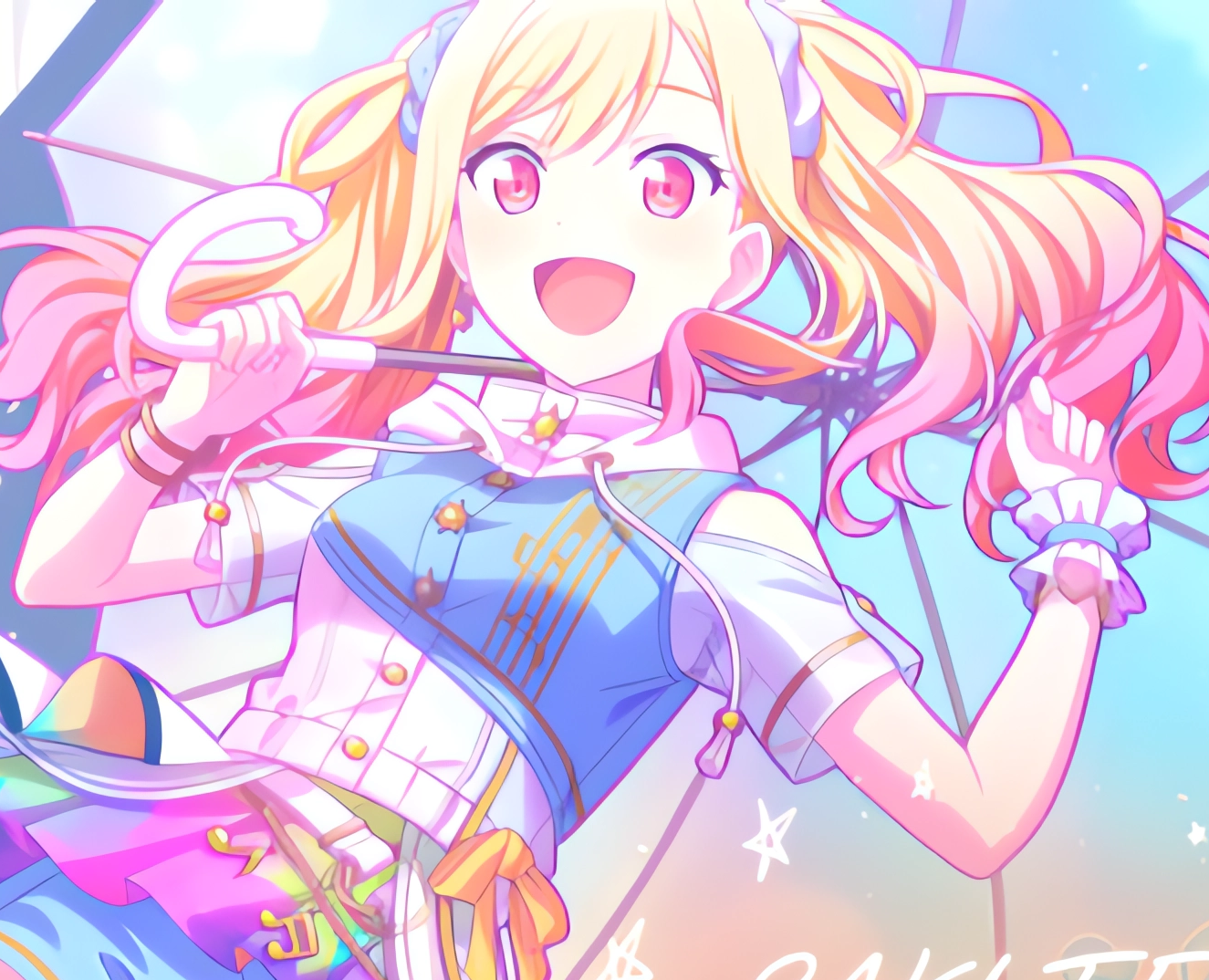 saki | sekai | обои/заказ — Интерфейсы, Иллюстрация на Dprofile